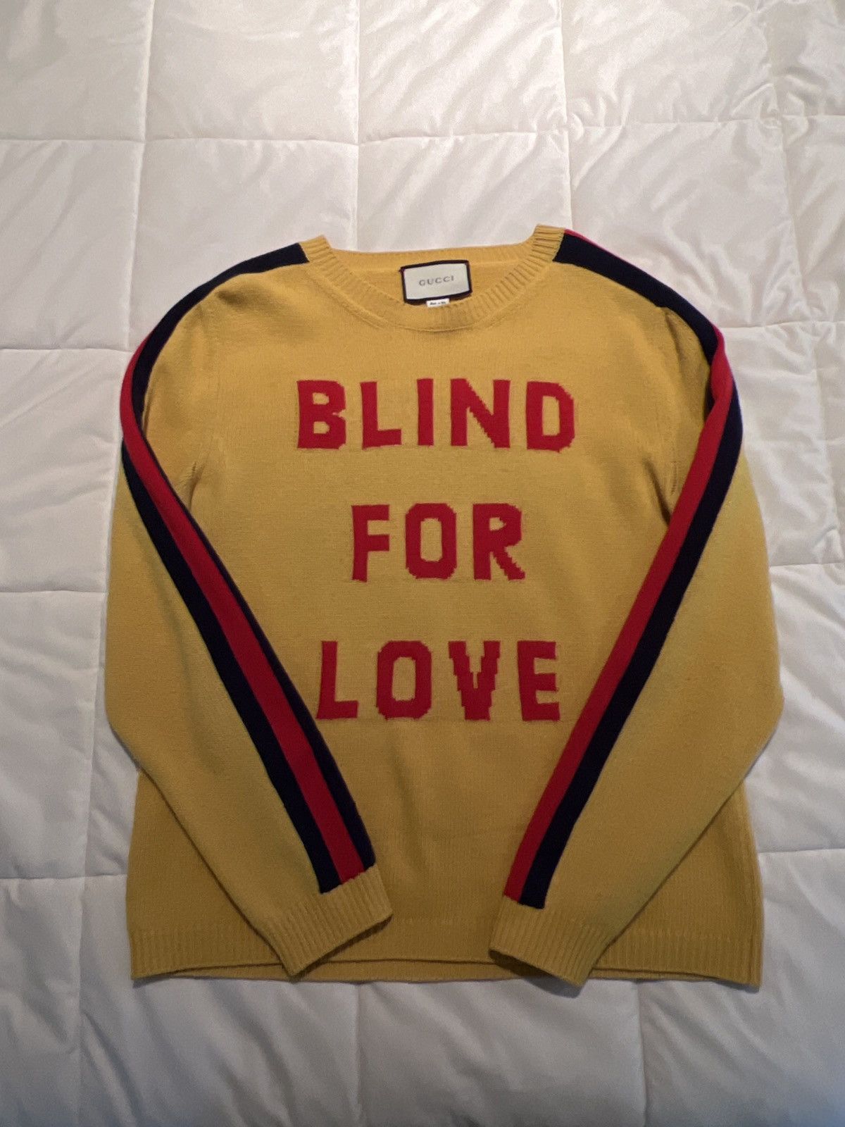 Gucci Blind For Love Knit Sweater | Grailed