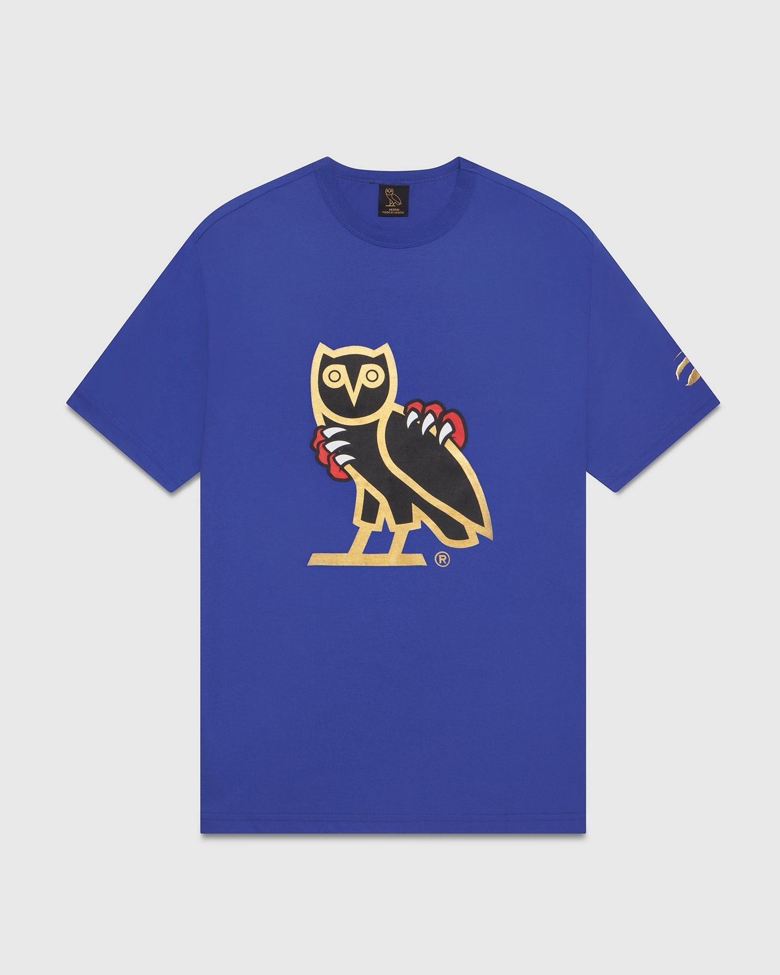Drake 🦖🦉OVO X NBA X JURASSIC PARK PURPLE OG OWL T-SHIRT TEE Size US XXL / EU 58 / 5 - 5 Thumbnail