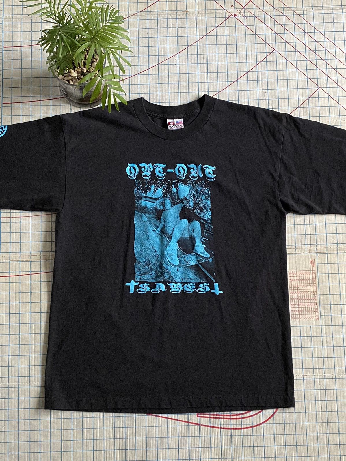 Vintage Vintage Ditch League Skateboard Long Sleeve Bayside Tag Size US XL / EU 56 / 4 - 7 Thumbnail