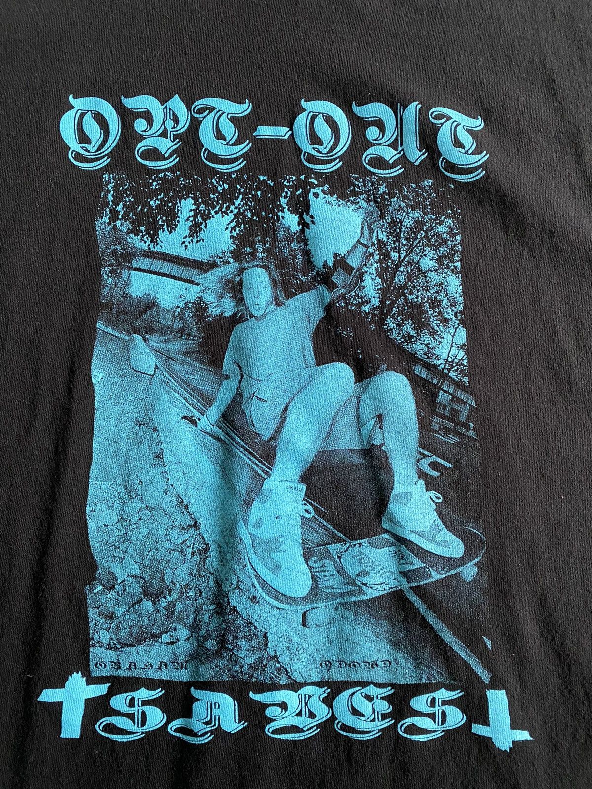 Vintage Vintage Ditch League Skateboard Long Sleeve Bayside Tag Size US XL / EU 56 / 4 - 8 Thumbnail