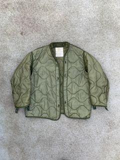 Vintage: Military Liner Jacket DEADSTOCK -- olive