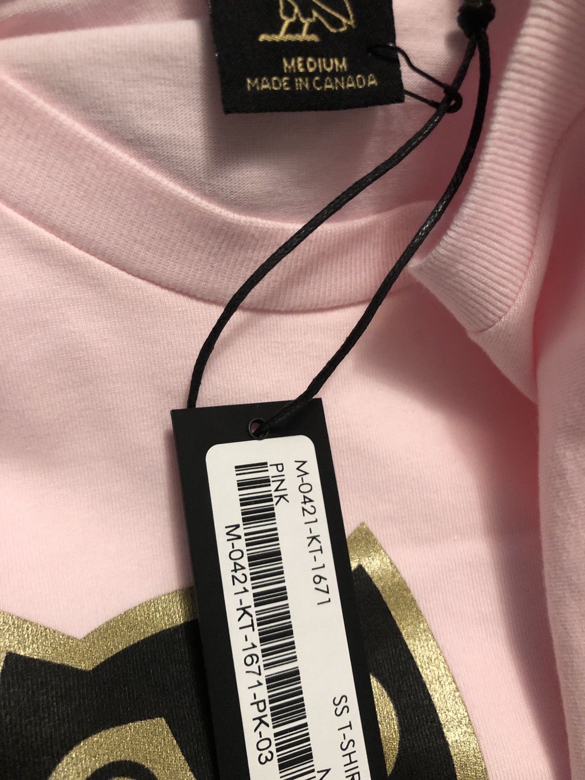 Drake OVO OG OWL PINK TEE T-SHIRT Size US M / EU 48-50 / 2 - 5 Thumbnail
