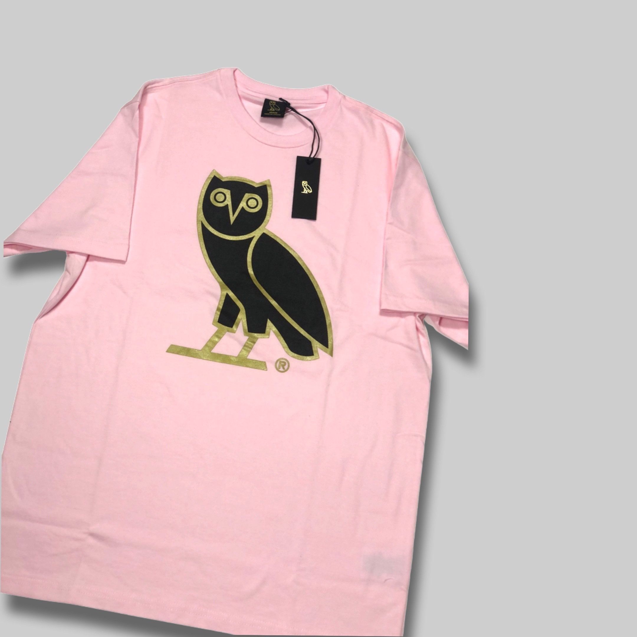 Drake OVO OG OWL PINK TEE T-SHIRT Size US XXL / EU 58 / 5 - 2 Thumbnail