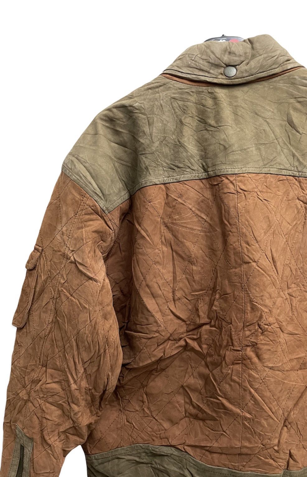 Massimo Dutti Massimo Dutti Garment Quilted Leather Jacket Size US M / EU 48-50 / 2 - 8 Thumbnail