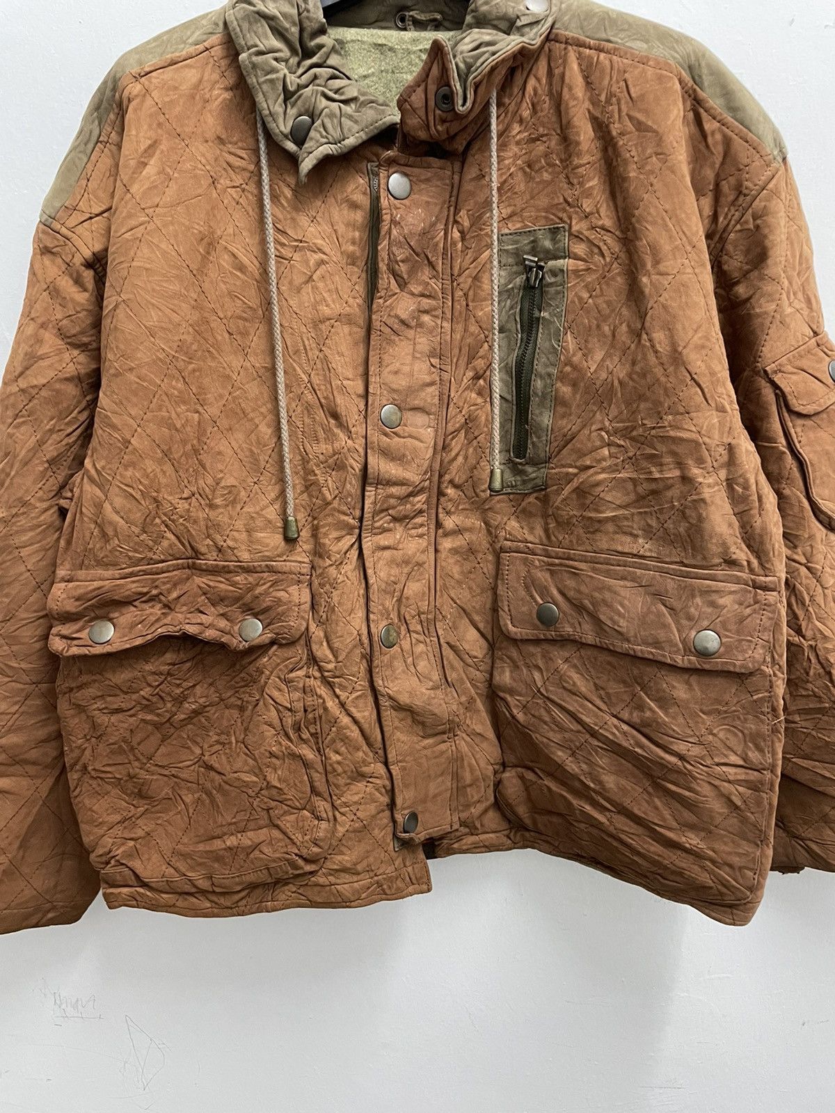 Massimo Dutti Massimo Dutti Garment Quilted Leather Jacket Size US M / EU 48-50 / 2 - 3 Thumbnail