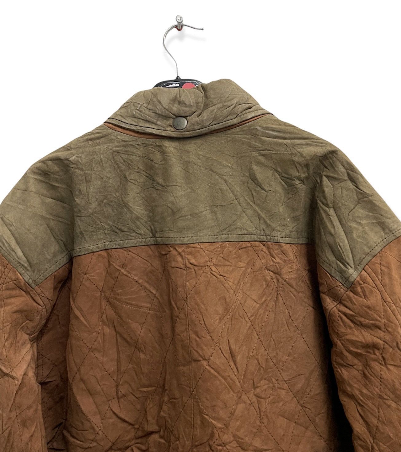Massimo Dutti Massimo Dutti Garment Quilted Leather Jacket Size US M / EU 48-50 / 2 - 7 Thumbnail