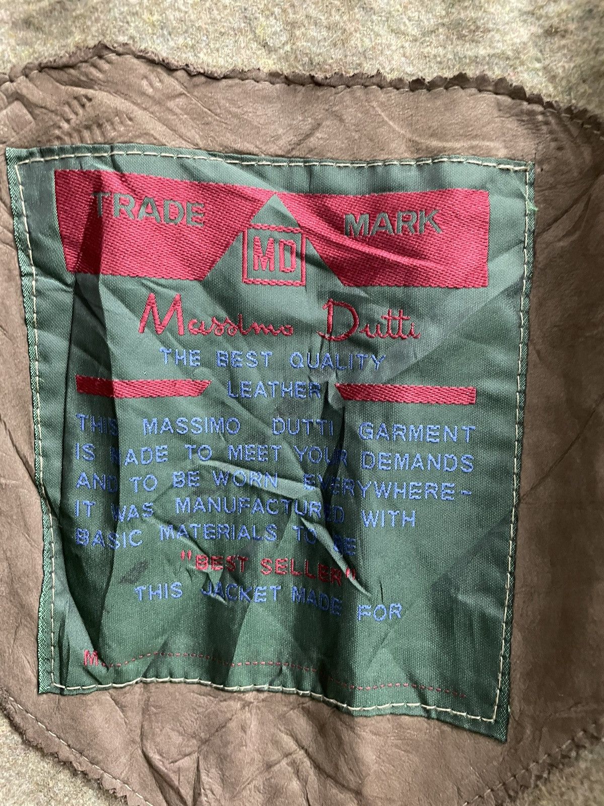 Massimo Dutti Massimo Dutti Garment Quilted Leather Jacket Size US M / EU 48-50 / 2 - 14 Thumbnail