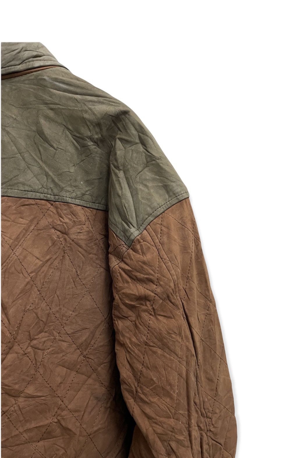 Massimo Dutti Massimo Dutti Garment Quilted Leather Jacket Size US M / EU 48-50 / 2 - 9 Thumbnail