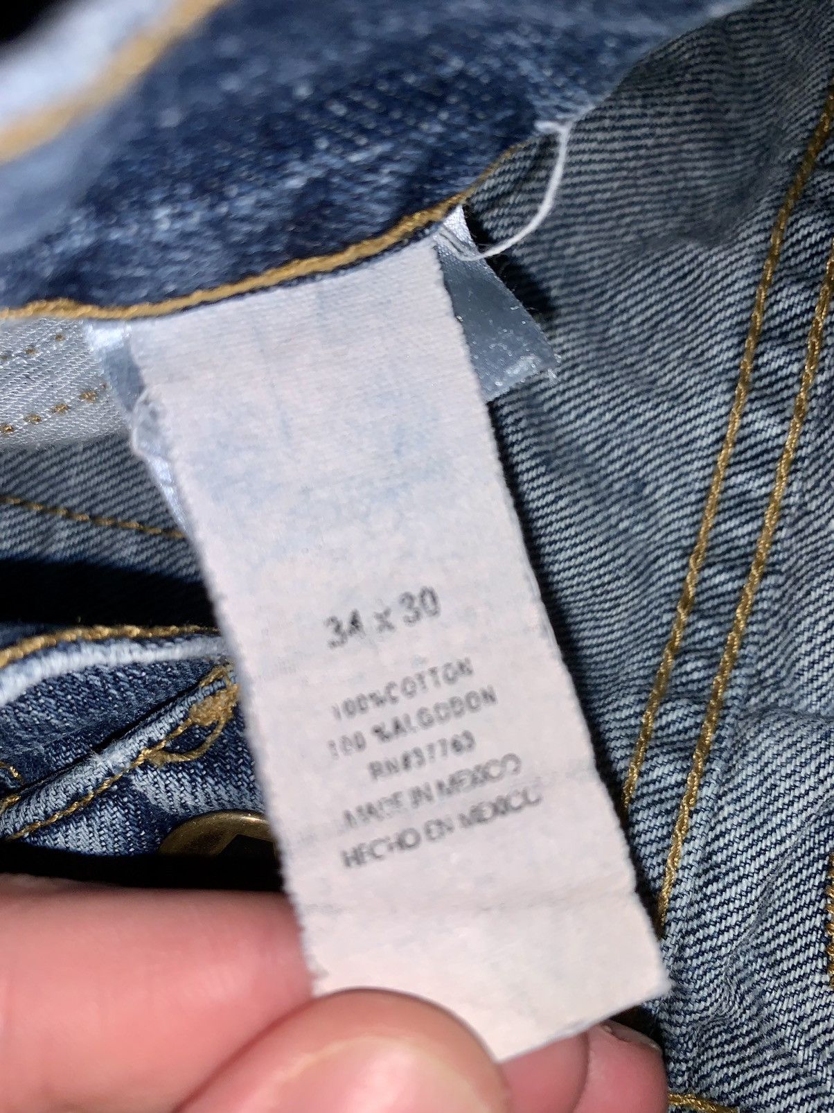 Perry Ellis × Vintage Vintage Perry Ellis Jeans Size US 34 / EU 50 - 3 Thumbnail