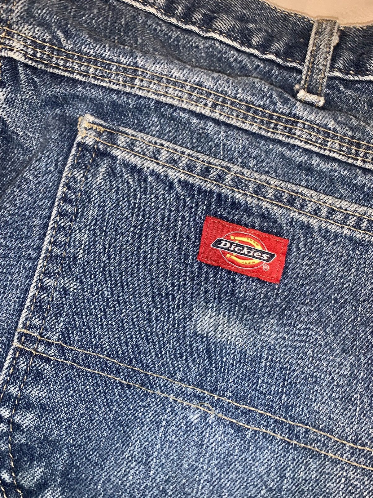 Dickies × Vintage Vintage Dickies Double Knee Painter Jeans 32x30 Size US 32 / EU 48 - 4 Thumbnail