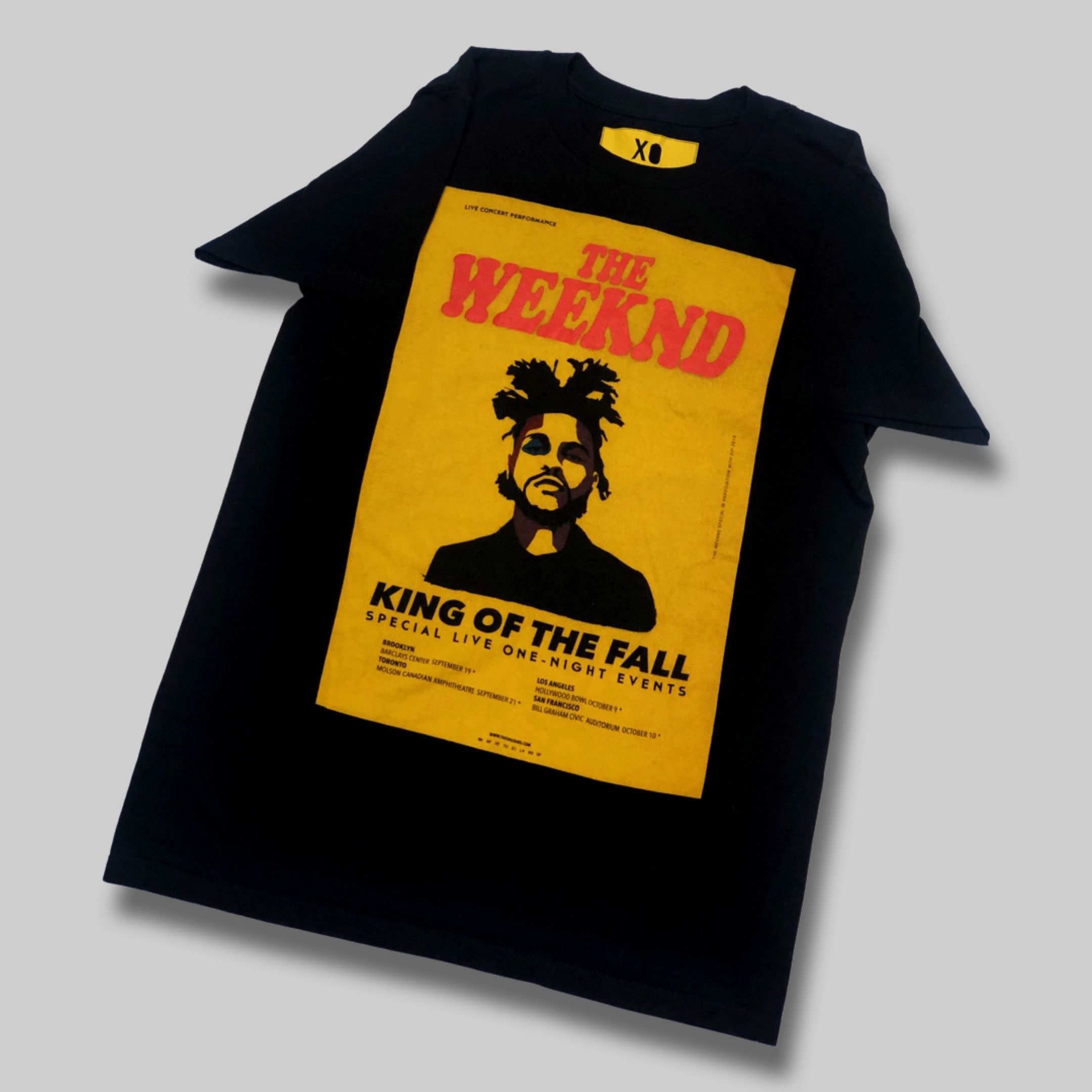 The Weeknd OFFICIAL ISSUE XO KING OF THE FALL KOTF Size US L / EU 52-54 / 3 - 2 Thumbnail