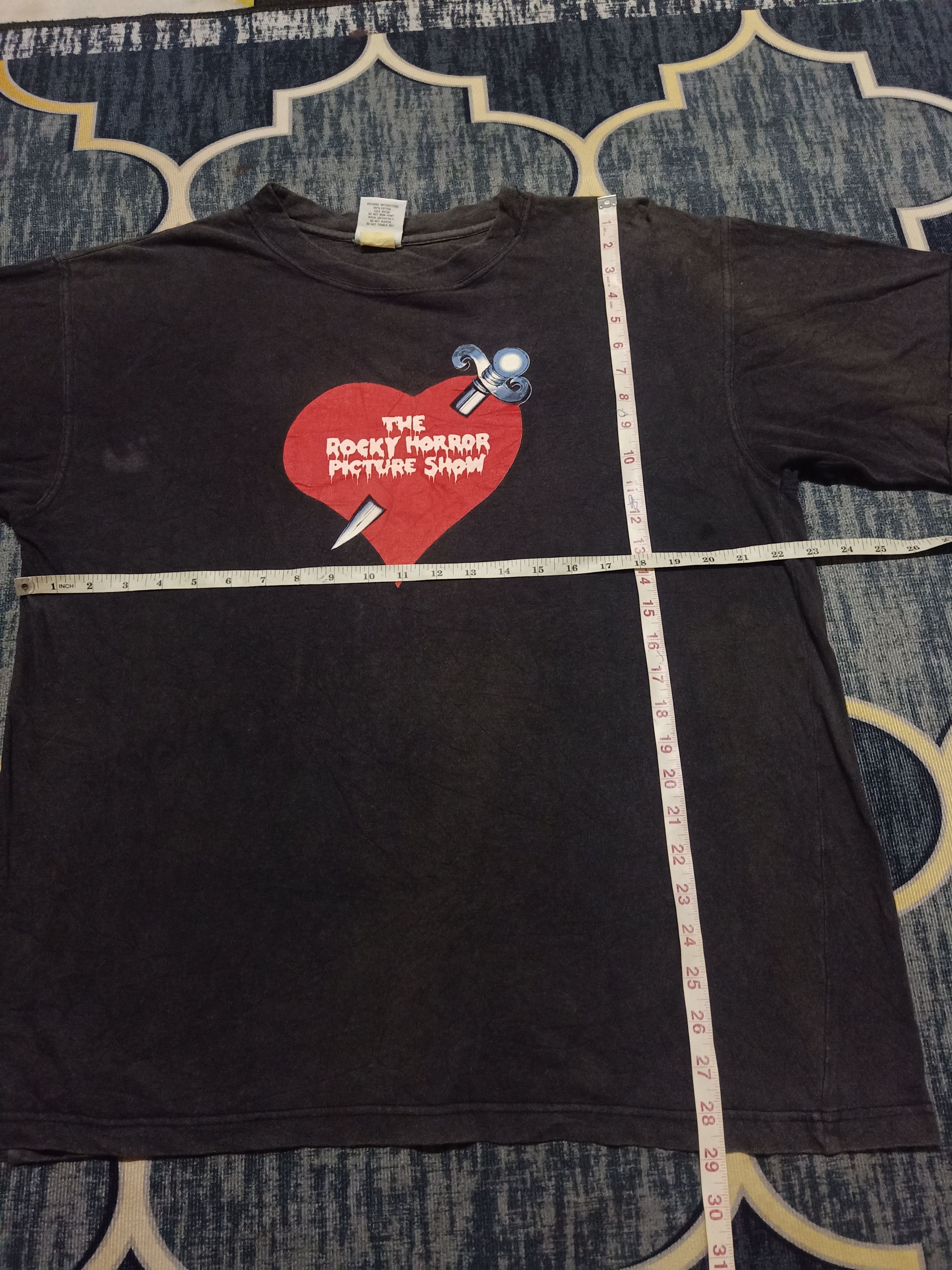 Expert Horror × Vintage Vtg The Rocky Horror Picture show tee Size US L / EU 52-54 / 3 - 3 Thumbnail