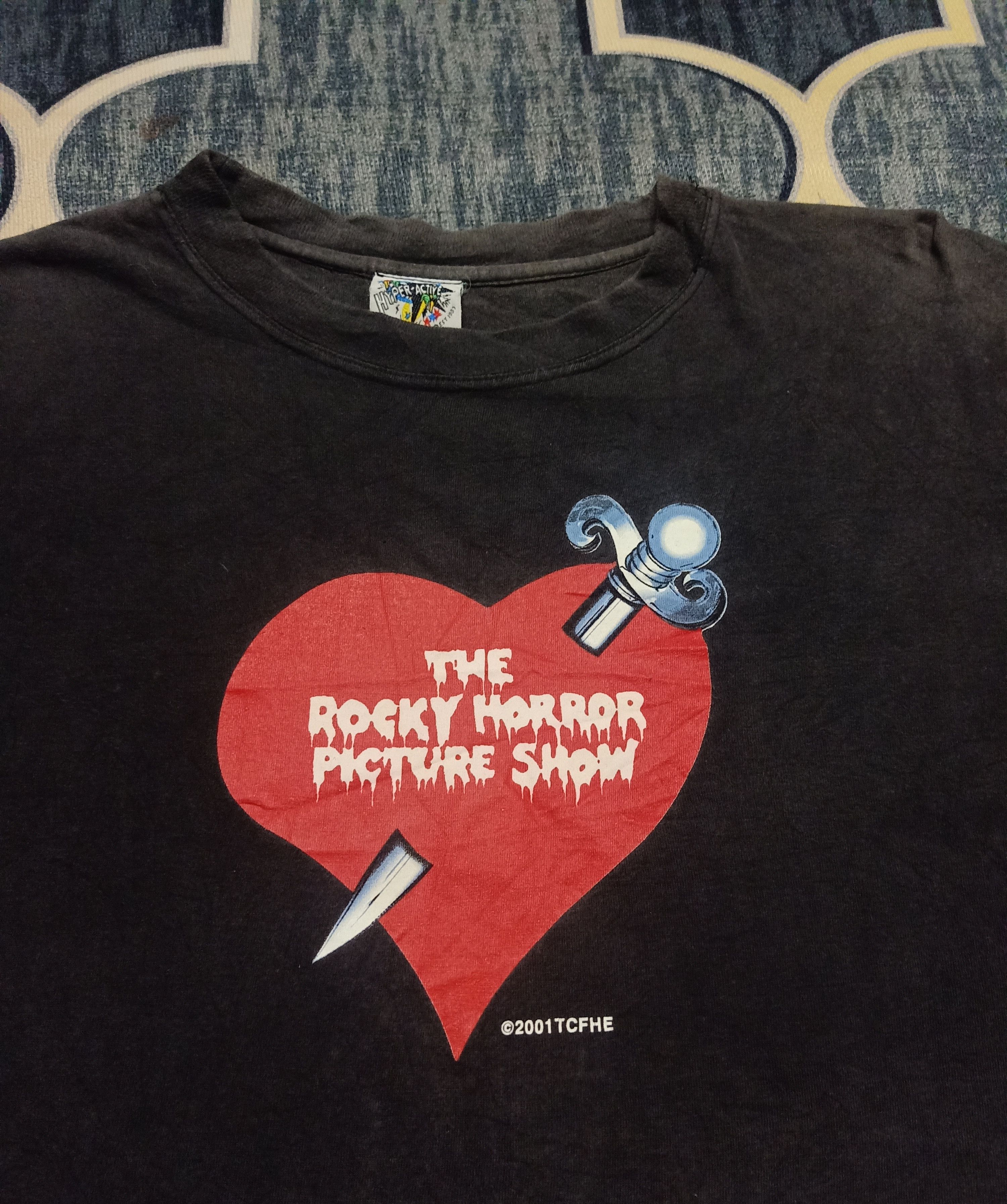 Expert Horror × Vintage Vtg The Rocky Horror Picture show tee Size US L / EU 52-54 / 3 - 1 Thumbnail