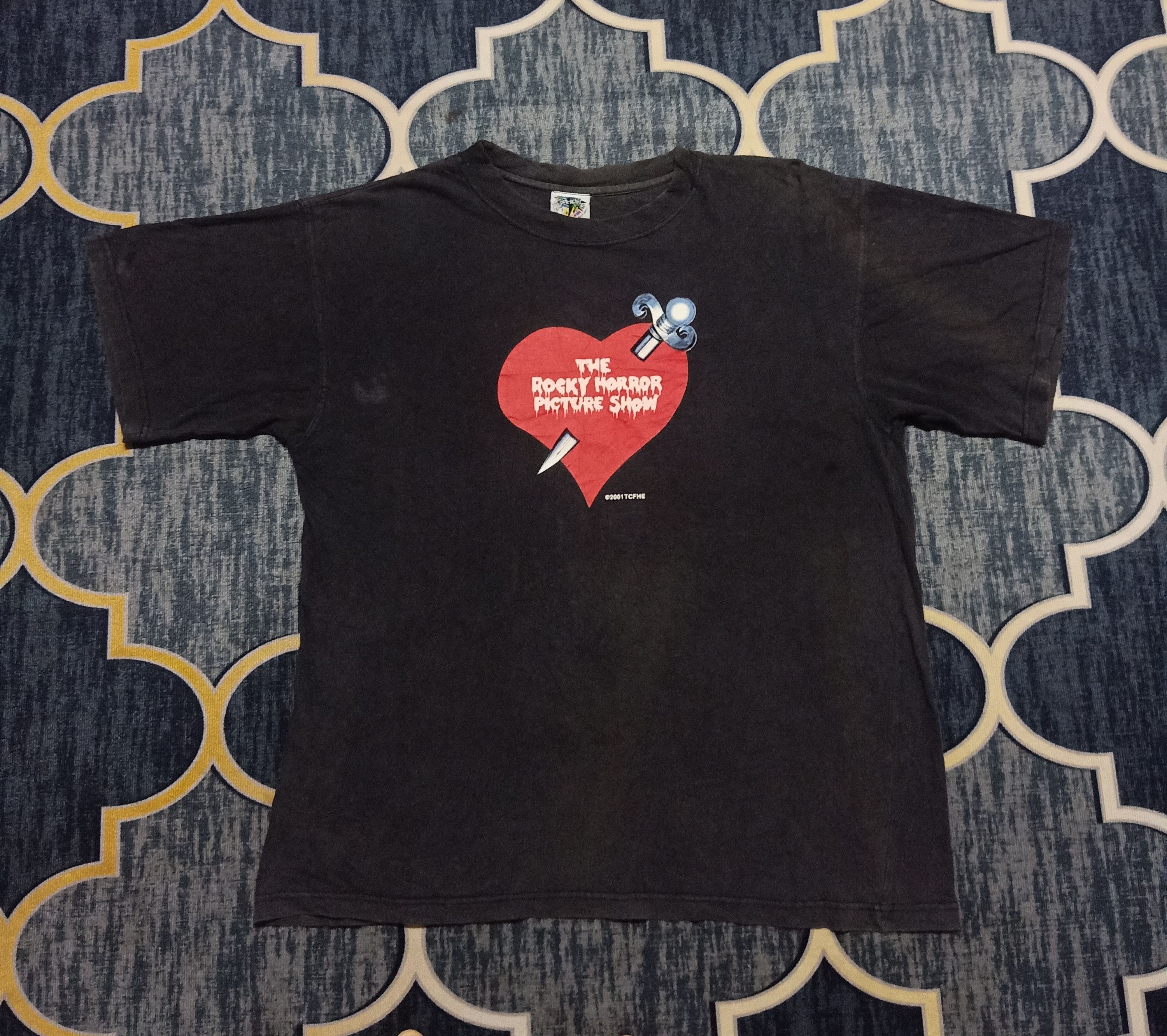 Expert Horror × Vintage Vtg The Rocky Horror Picture show tee Size US L / EU 52-54 / 3 - 2 Thumbnail