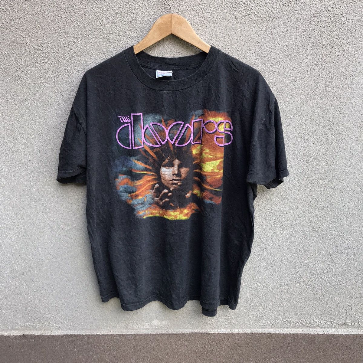 Band Tees Vintage 90s THE DOORS band tee jim morrison Size US XL / EU 56 / 4 - 1 Thumbnail