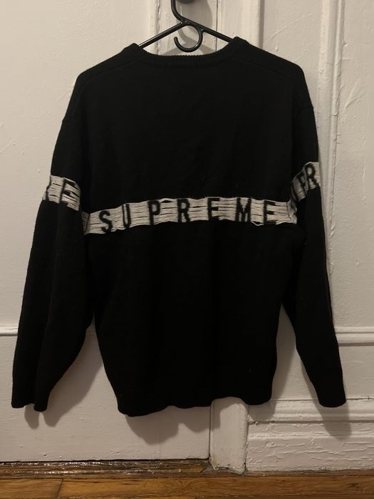 Supreme Inside Out Logo Sweater Knit | Grailed