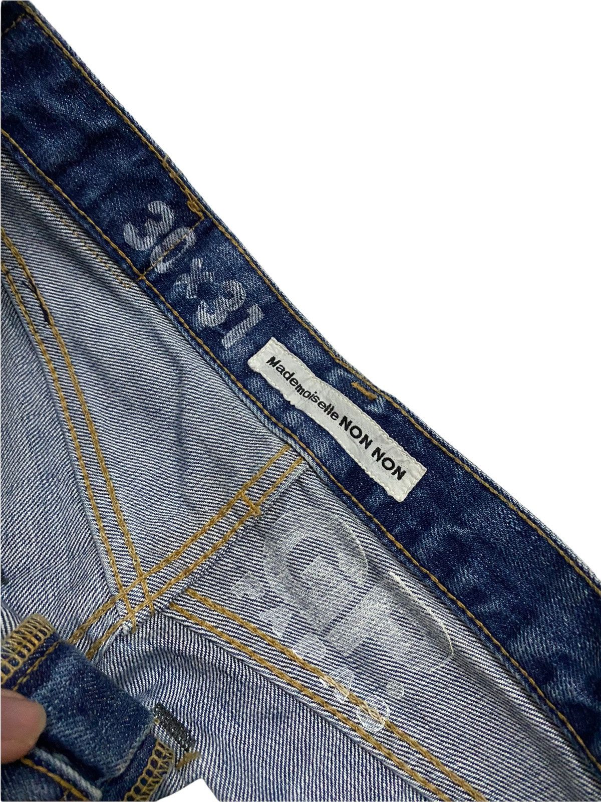 Mademoiselle Non Non 🔥Express Shipping🔥 Mademoiselle Non Non Papas Jeans Size US 30 / EU 46 - 6 Thumbnail
