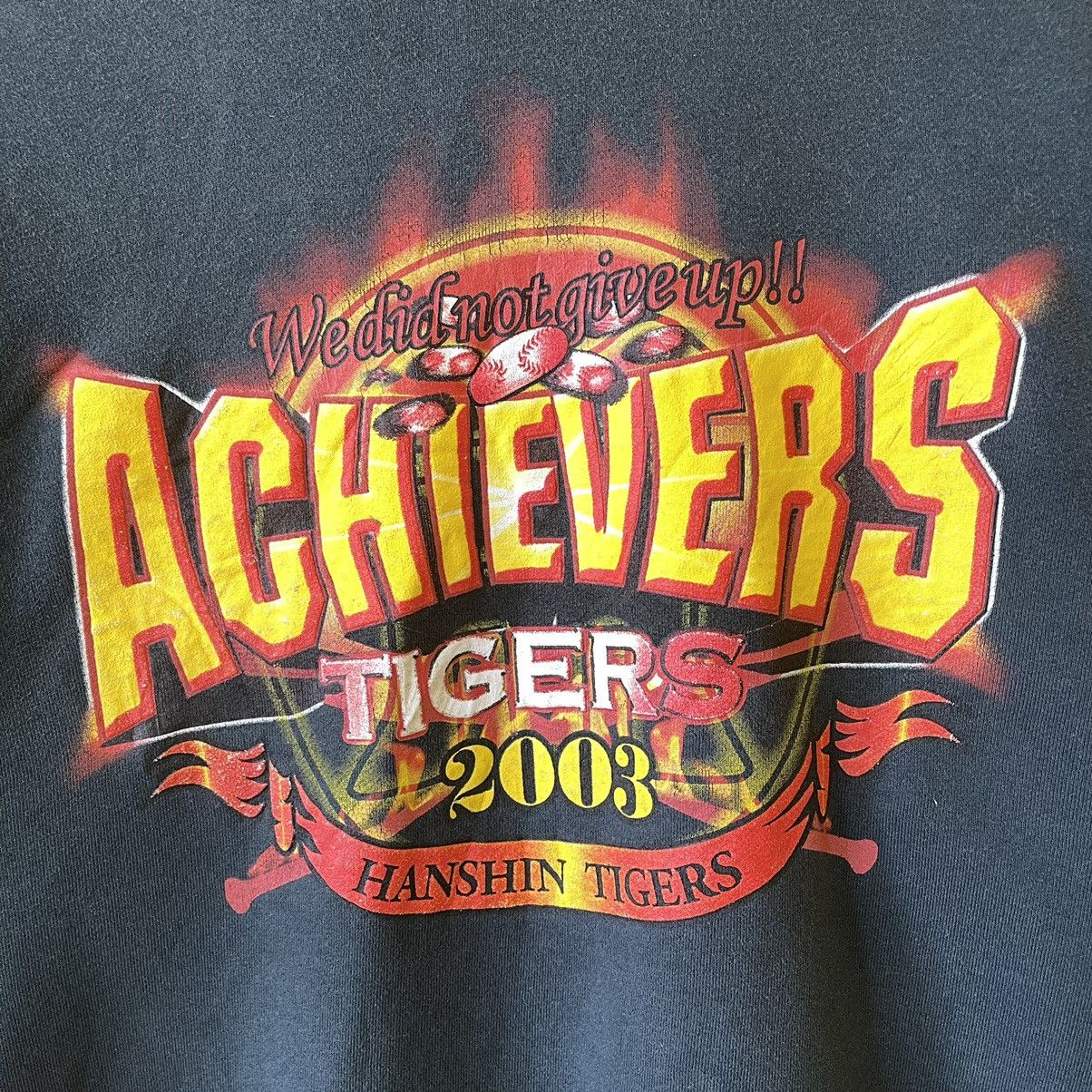 Japanese Brand Vintage Hanshin Tiger Achievers Tiger 03 Japan Baseball Size US L / EU 52-54 / 3 - 5 Thumbnail