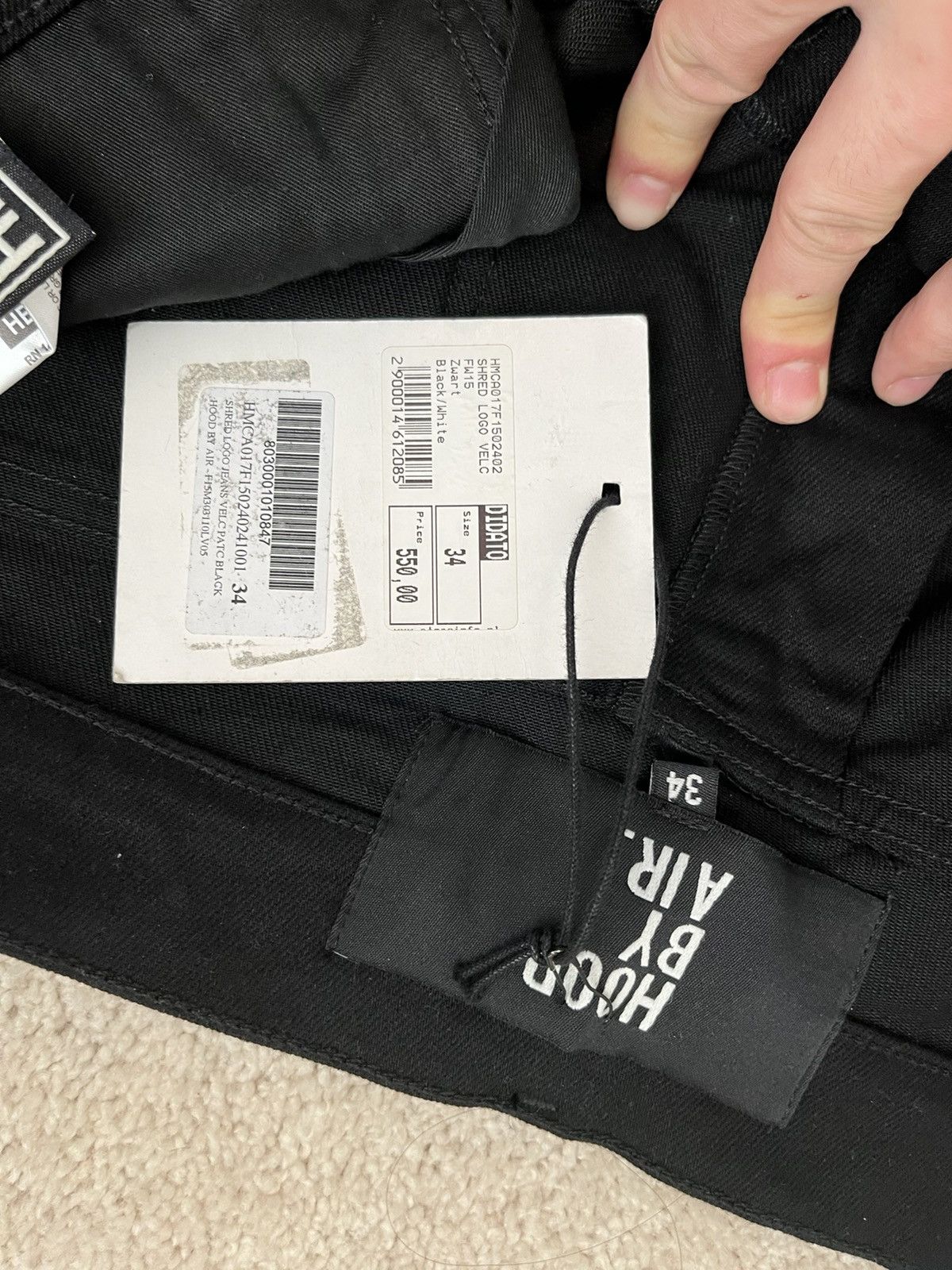 Hood By Air Hood by air pants size large 34 Size US 34 / EU 50 - 3 Thumbnail