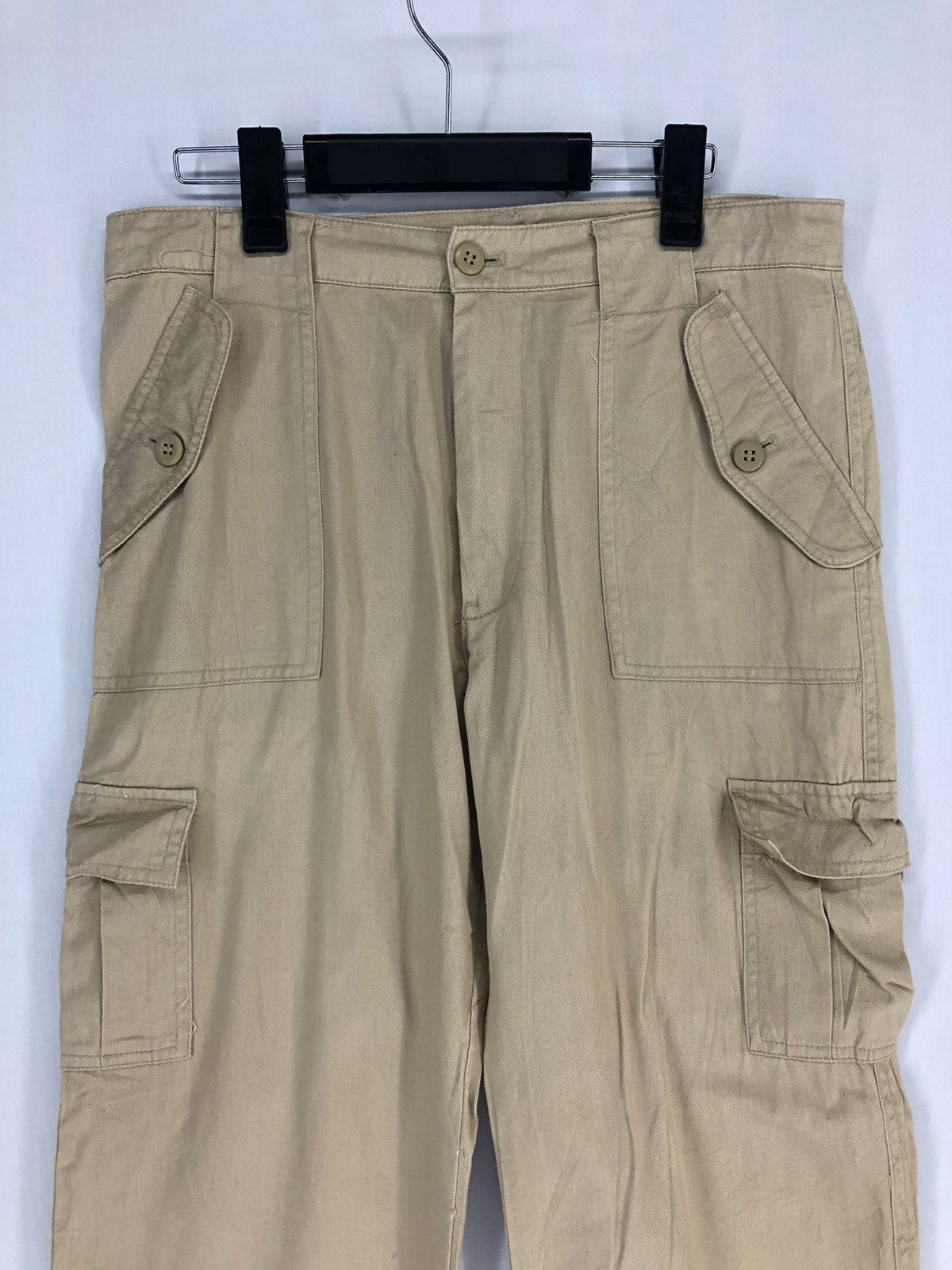 Japanese Brand JAPANESE BRAND FADED CARGO PANTS Size US 30 / EU 46 - 1 Thumbnail