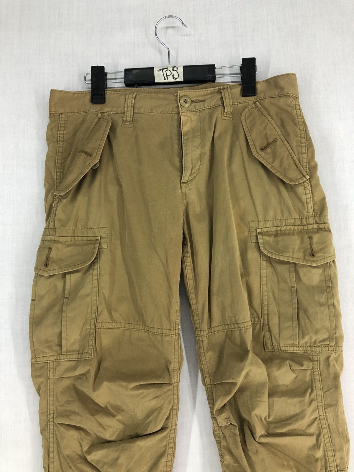 Japanese Brand × Vintage VINTAGE JAPANESE BRAND FADED CARGO PANTS Size US 31 - 4 Thumbnail