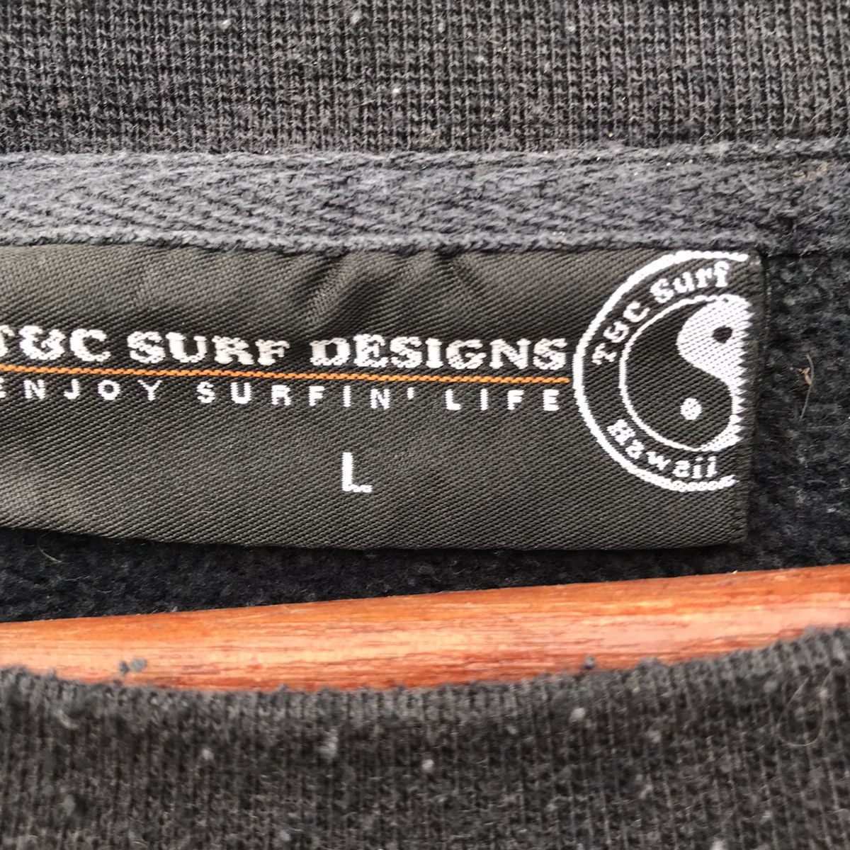 Other Vintage T&c Surf Hawaiian BigLogo Crewneck Sweatshirt Size US L / EU 52-54 / 3 - 7 Thumbnail