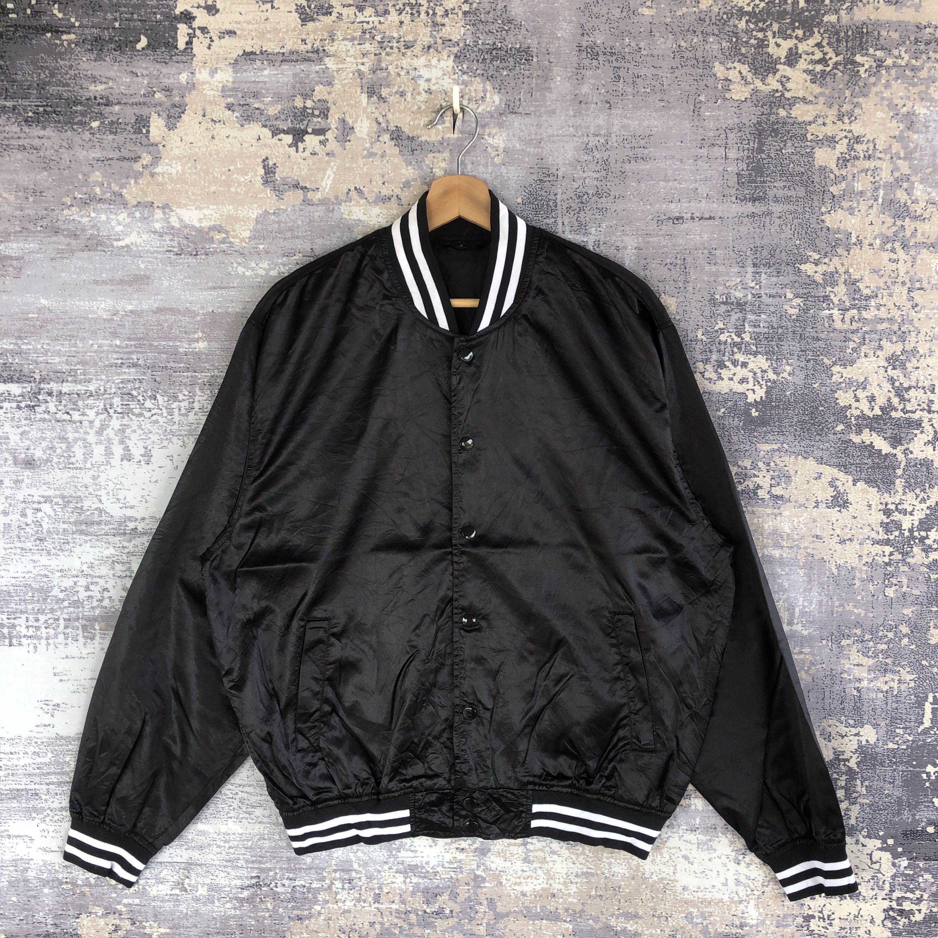 Japanese Brand × Vintage Vintage Baseball Coach Jacket Varsity Bomber Jacket Size US M / EU 48-50 / 2 - 1 Thumbnail