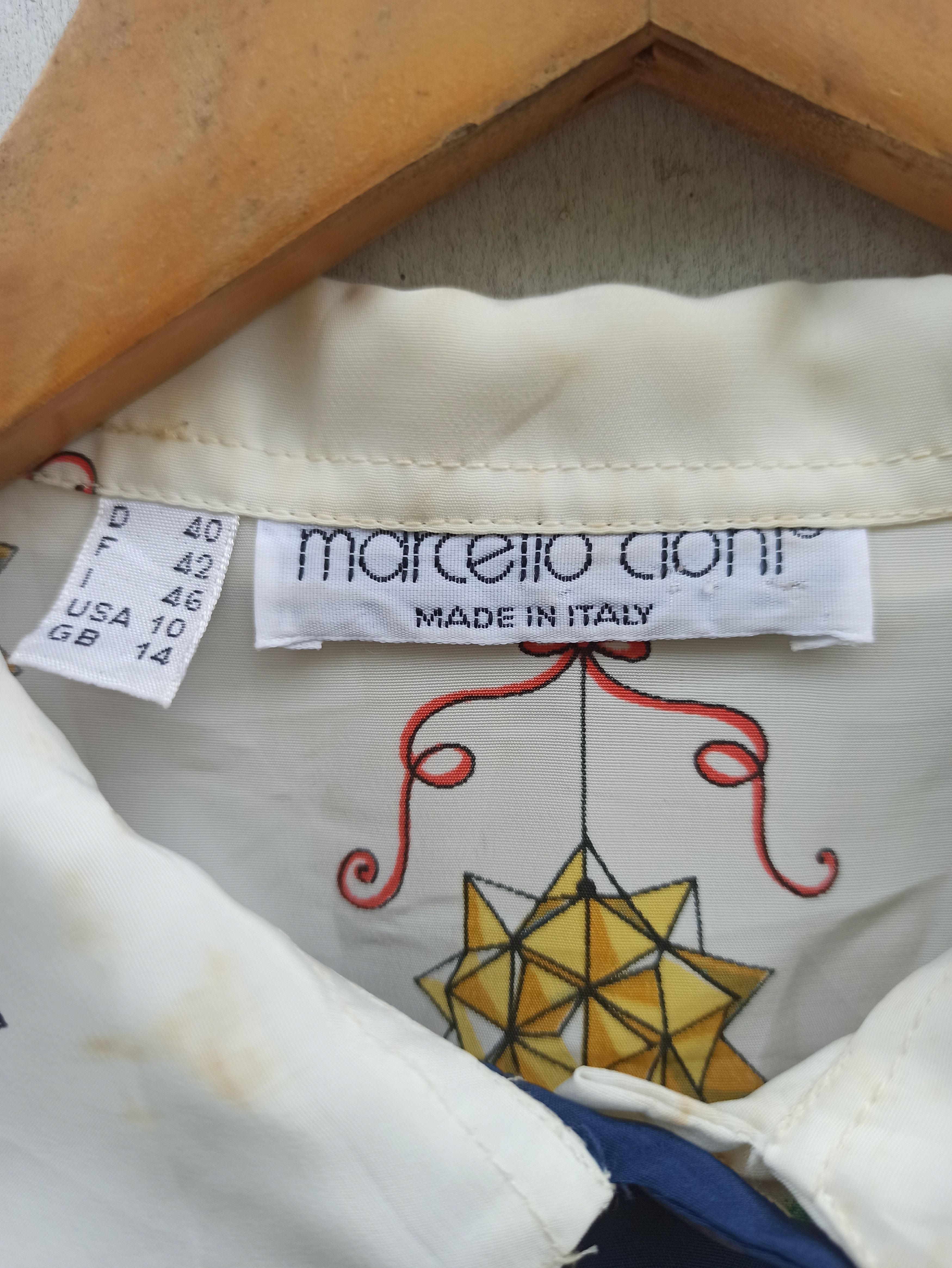 Arts & Science × Vintage Vintage Marcello Doni silk Shirt Size US XS / EU 42 / 0 - 5 Thumbnail