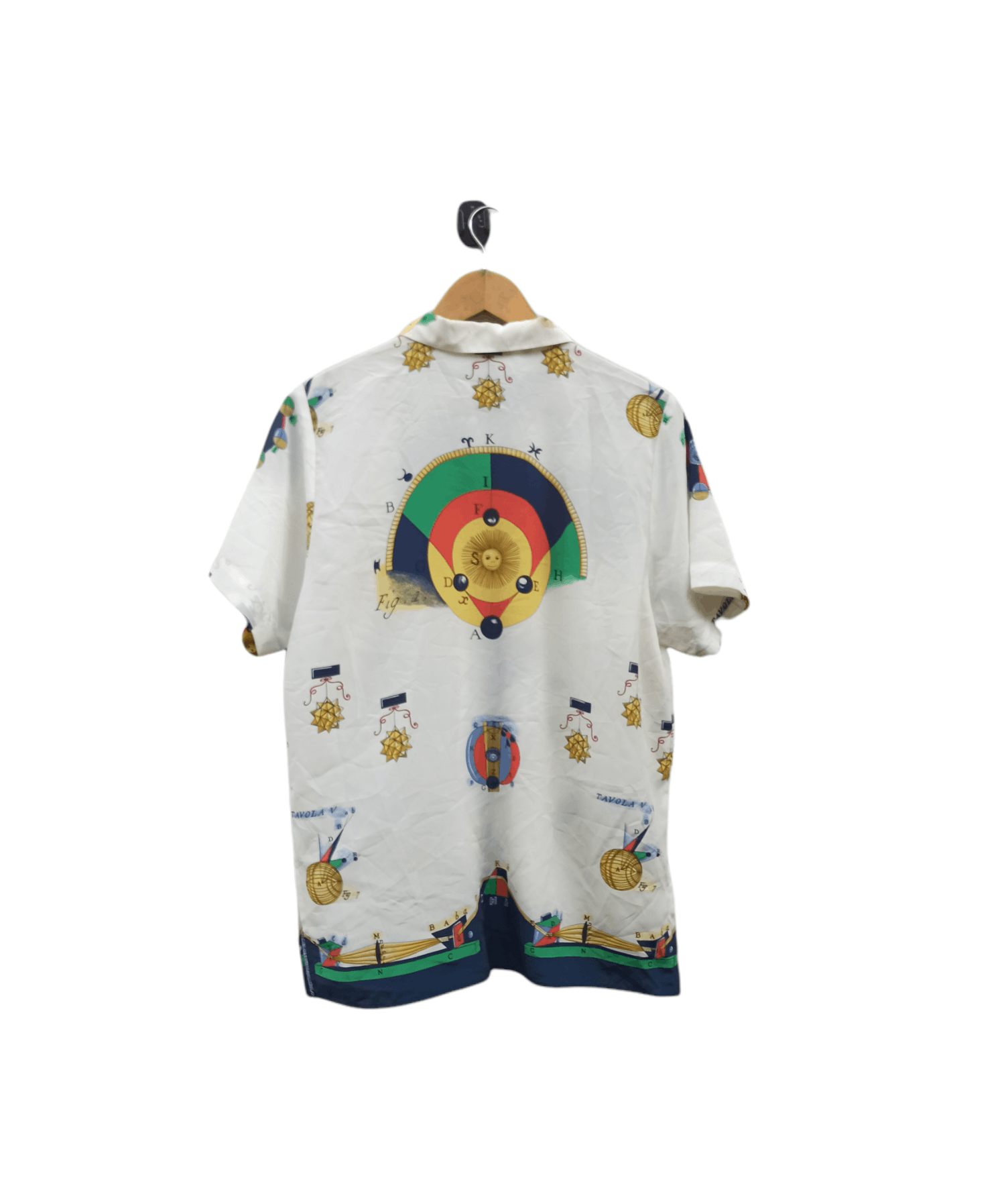 Arts & Science × Vintage Vintage Marcello Doni silk Shirt Size US XS / EU 42 / 0 - 3 Thumbnail