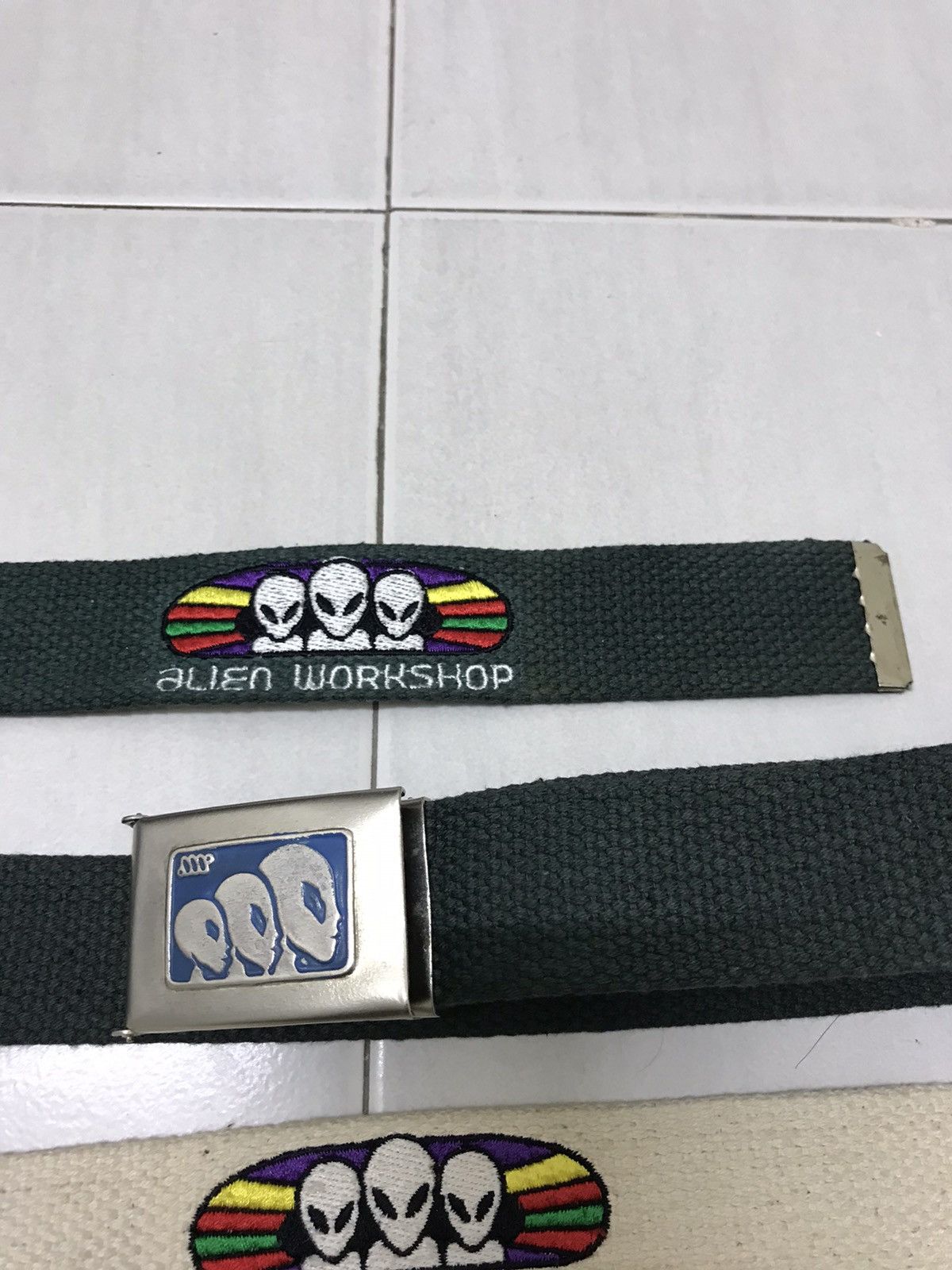 Alien Workshop × Streetwear × Vintage Vintage alien workshop belt