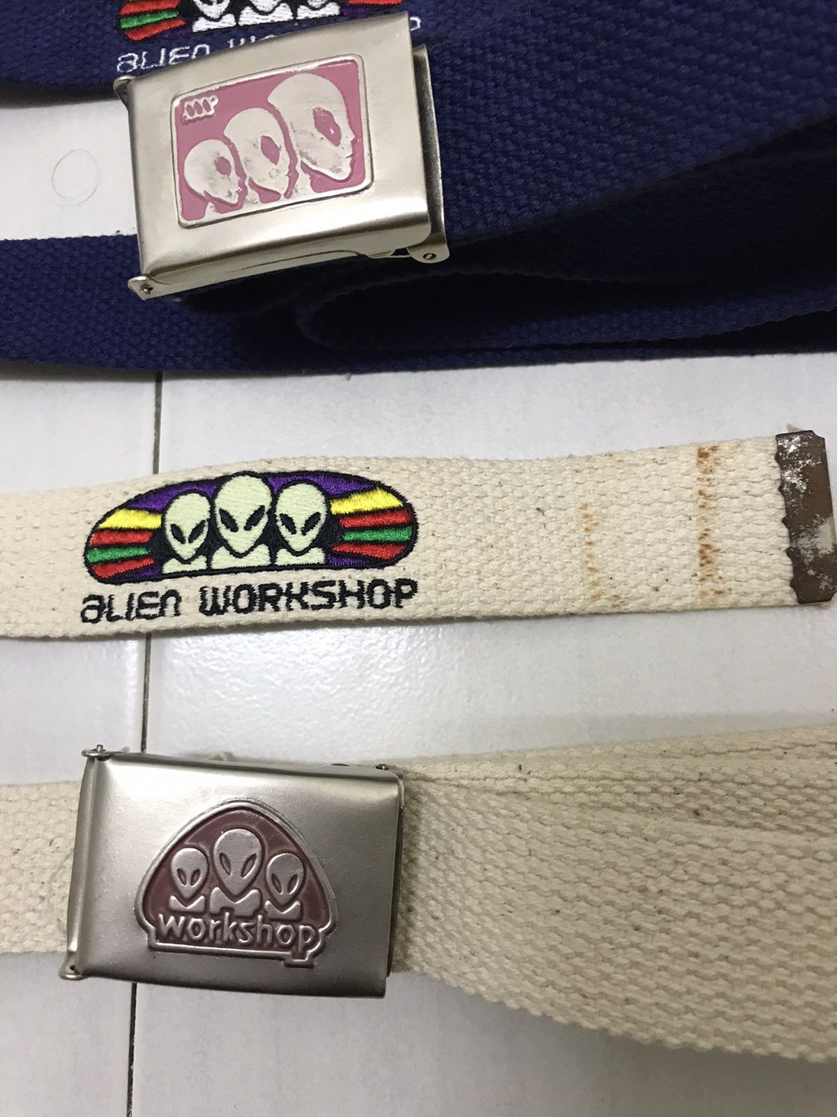 Alien Workshop × Streetwear × Vintage Vintage alien workshop belt