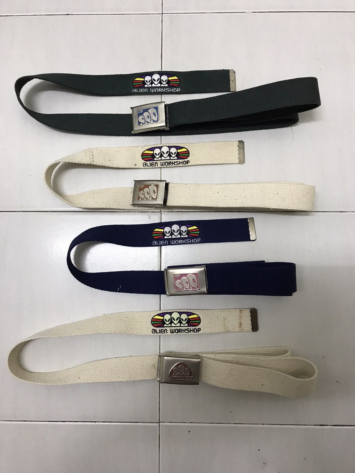Alien Workshop × Streetwear × Vintage Vintage alien workshop belt