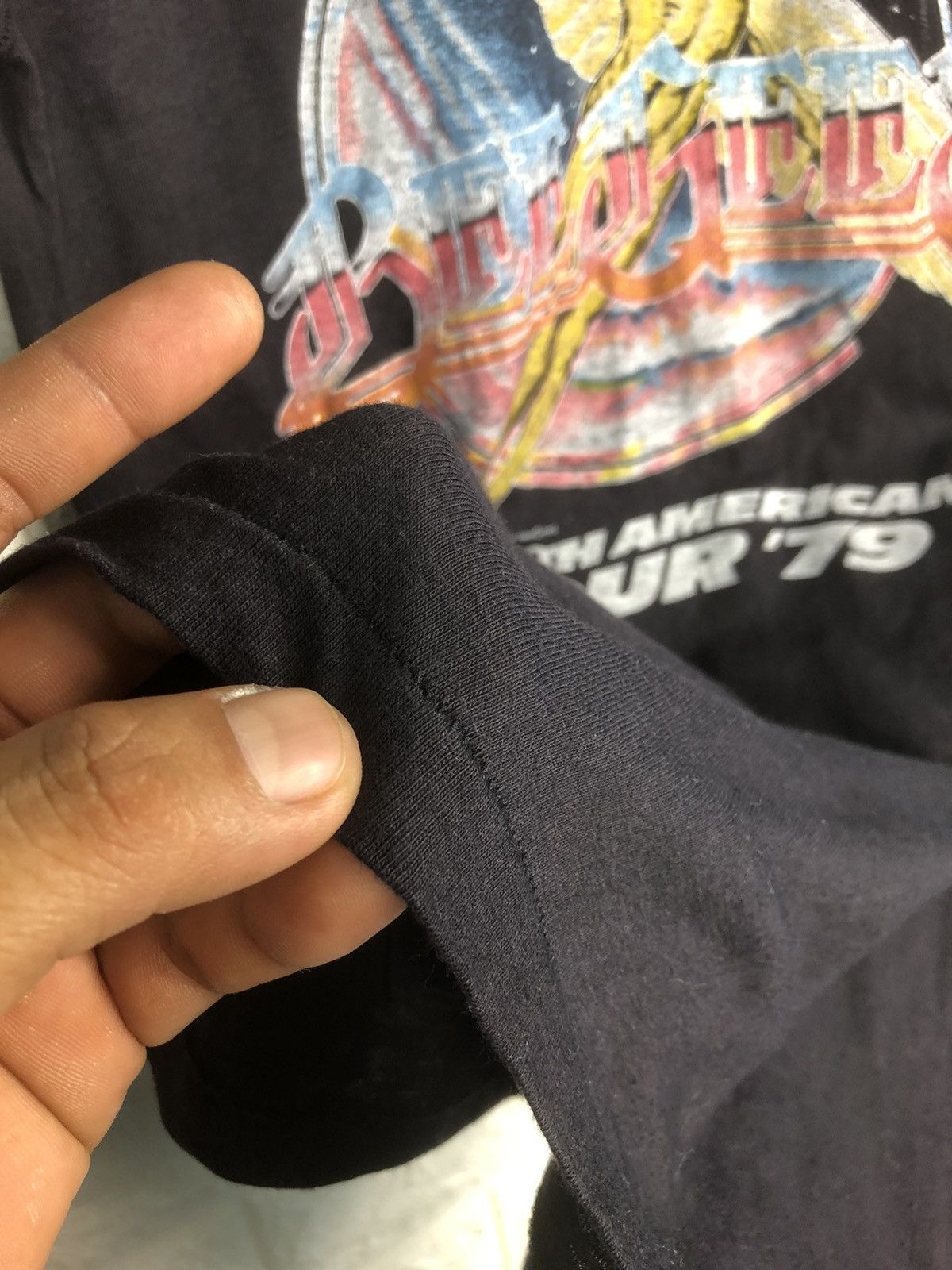 Band Tees Rare‼️Vintage 70s Bee Gees North American Tour 1979 Size US S / EU 44-46 / 1 - 5 Thumbnail