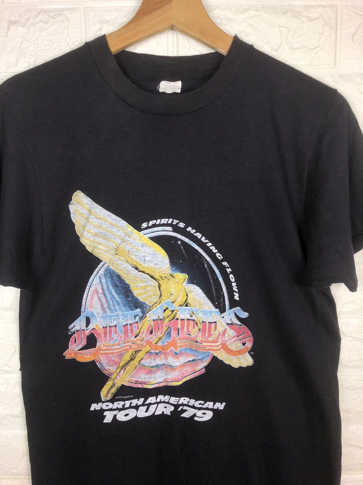 Band Tees Rare‼️Vintage 70s Bee Gees North American Tour 1979 Size US S / EU 44-46 / 1 - 2 Thumbnail