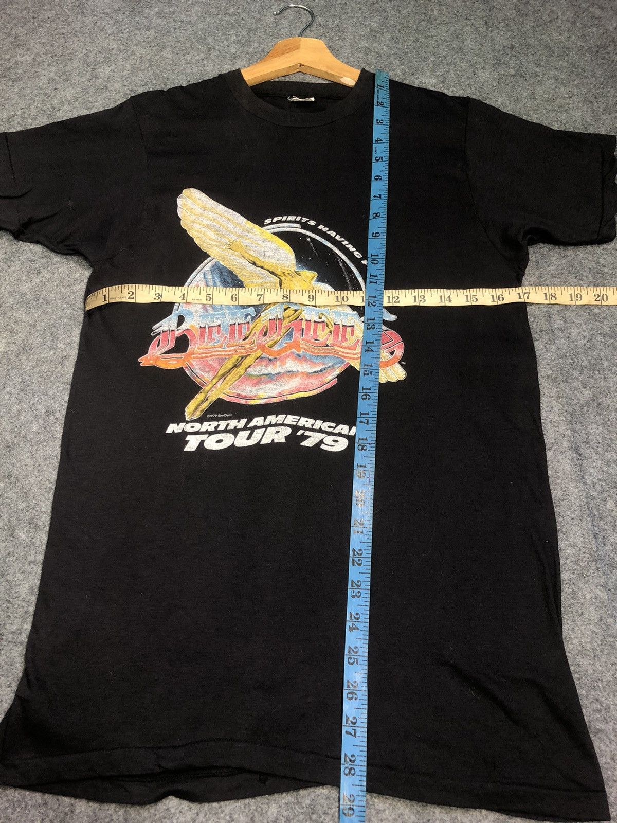 Band Tees Rare‼️Vintage 70s Bee Gees North American Tour 1979 Size US S / EU 44-46 / 1 - 10 Thumbnail