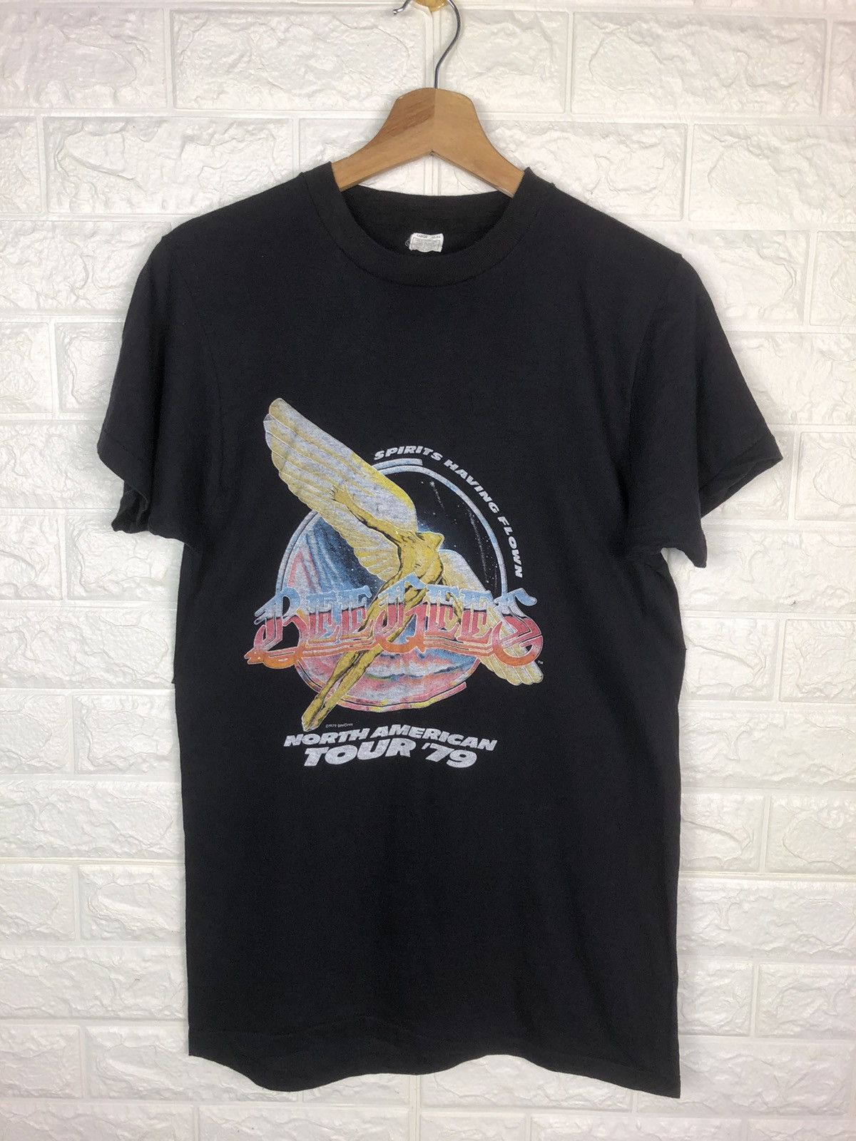 Band Tees Rare‼️Vintage 70s Bee Gees North American Tour 1979 Size US S / EU 44-46 / 1 - 1 Thumbnail