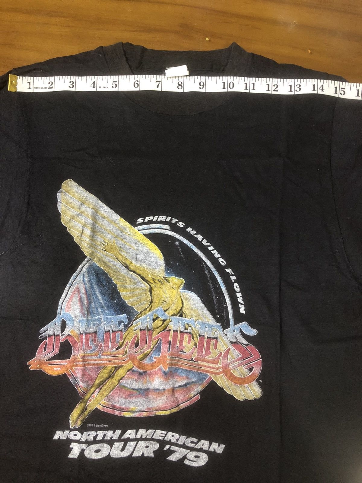 Band Tees Rare‼️Vintage 70s Bee Gees North American Tour 1979 Size US S / EU 44-46 / 1 - 13 Thumbnail