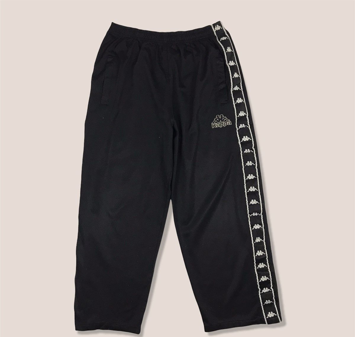 Kappa side snap pants deals