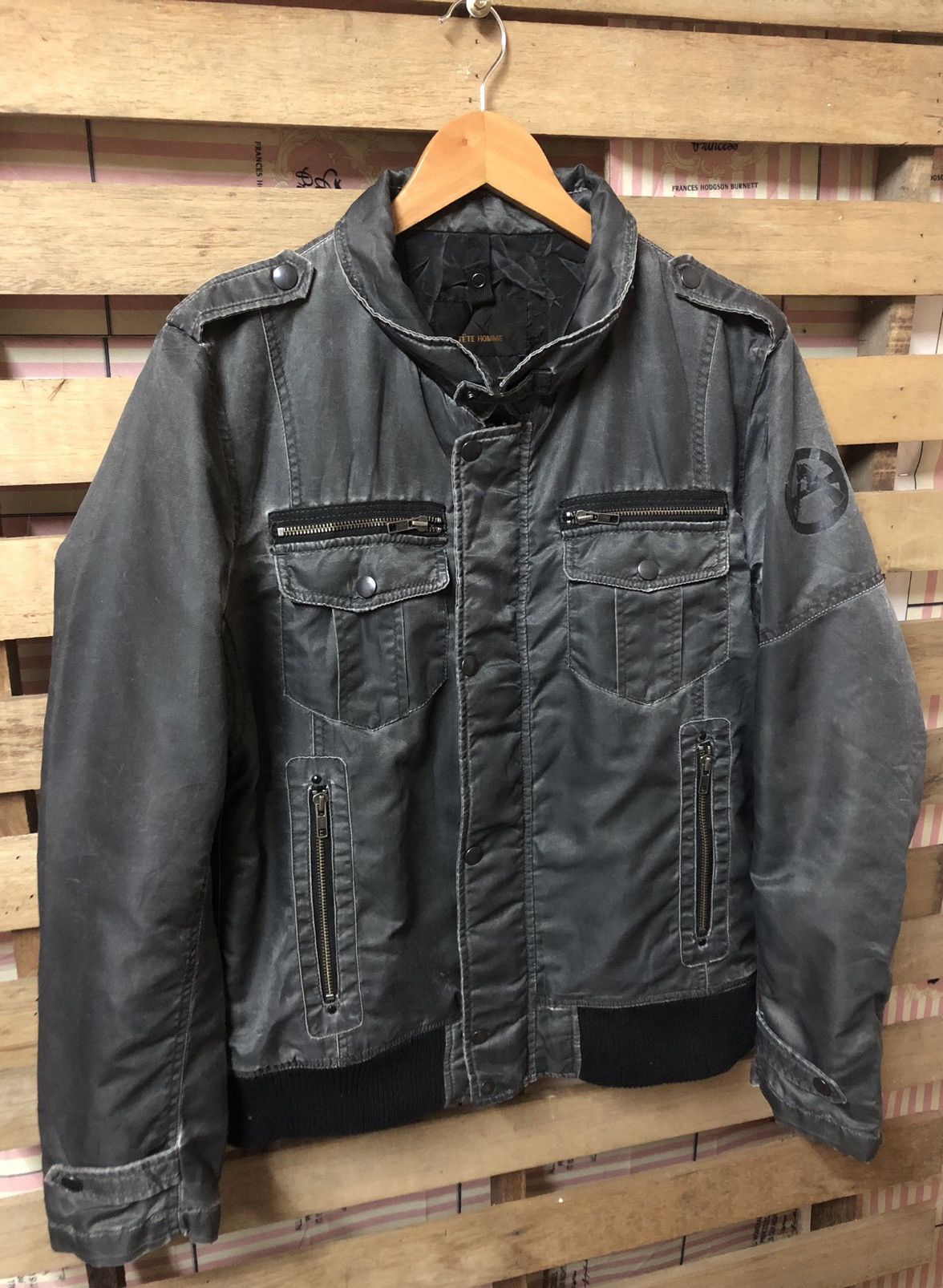 Tete Homme Tete Homme Bomber Jacket Fashion Design Size US M / EU 48-50 / 2 - 3 Thumbnail