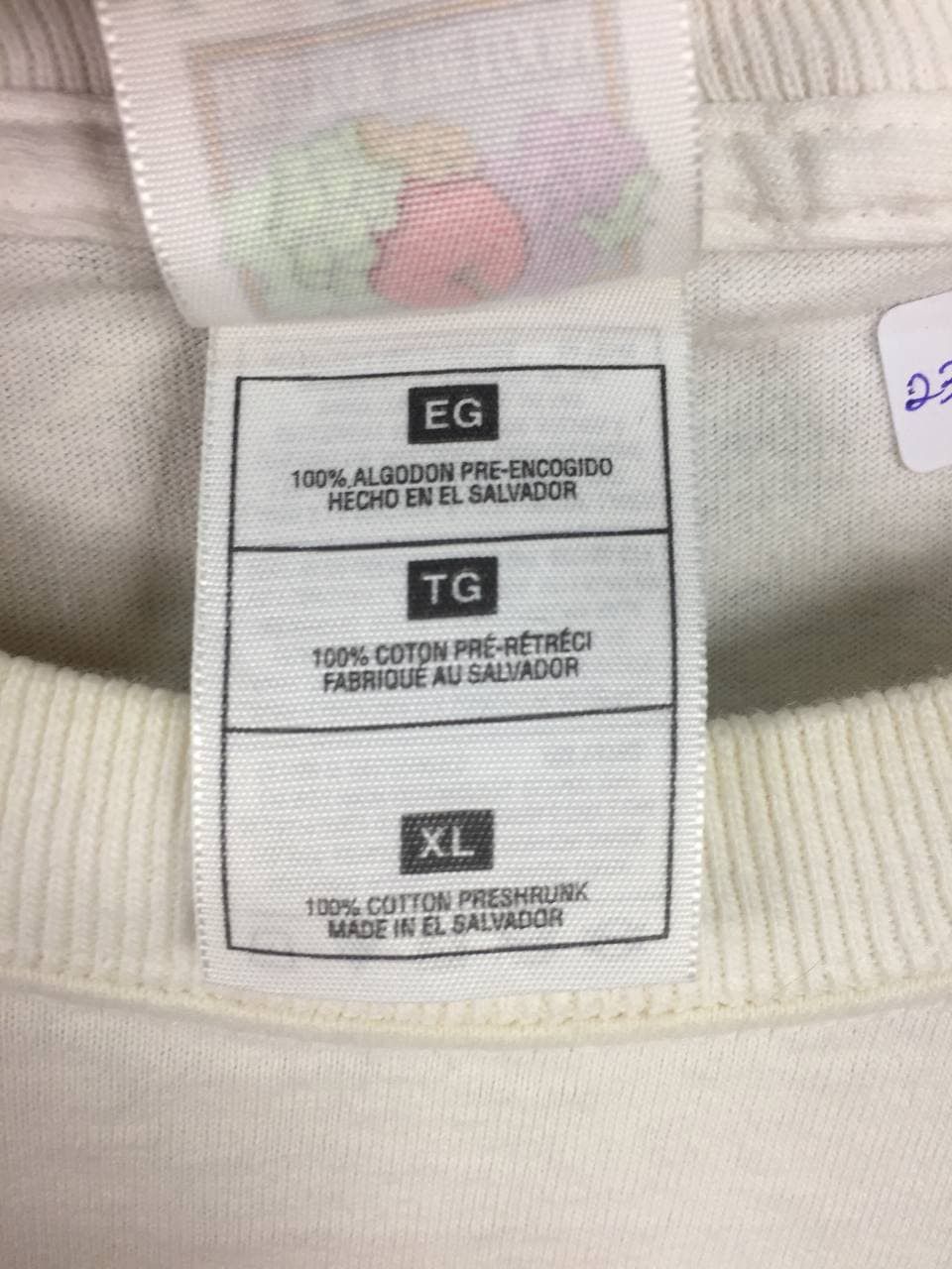 Fruit Of The Loom Friends Dont Let Friends Eat Junk Quote Wording Tee Size US XL / EU 56 / 4 - 6 Thumbnail