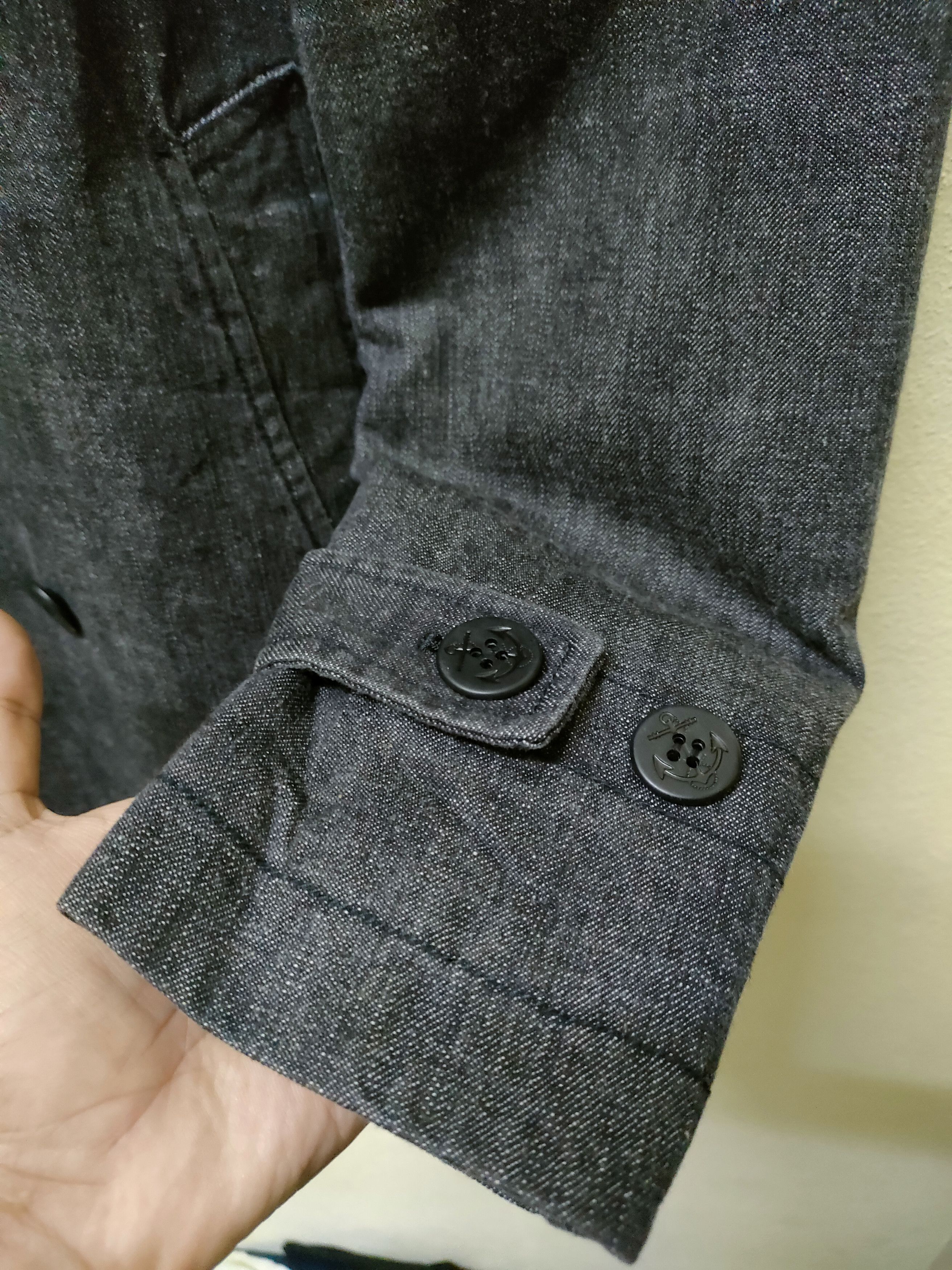 Indigo × Japanese Brand Blue Way Double Breast Jacket Size US S / EU 44-46 / 1 - 7 Thumbnail