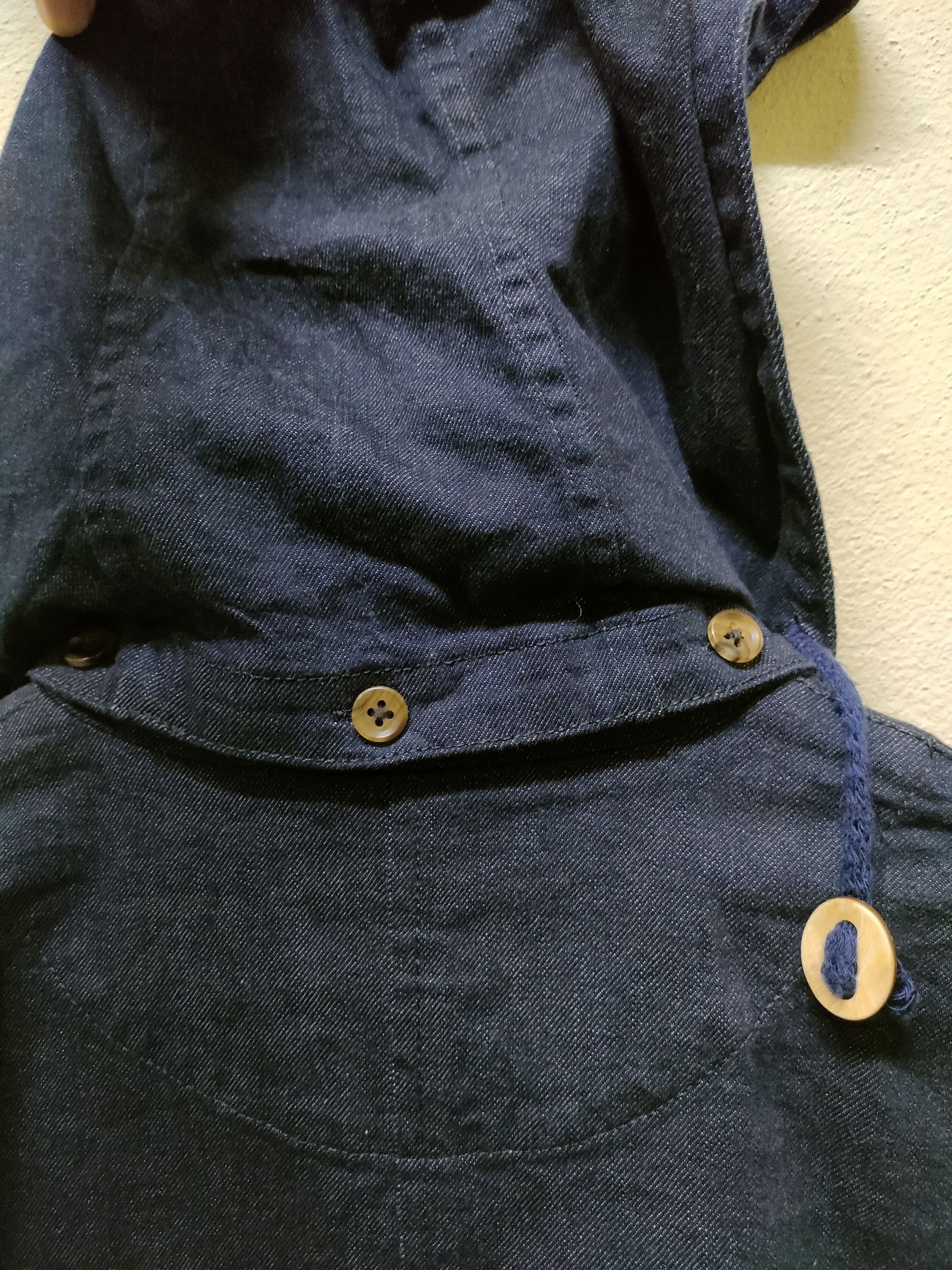 Indigo × Japanese Brand Non no Denim Long Jacket Size US M / EU 48-50 / 2 - 2 Thumbnail