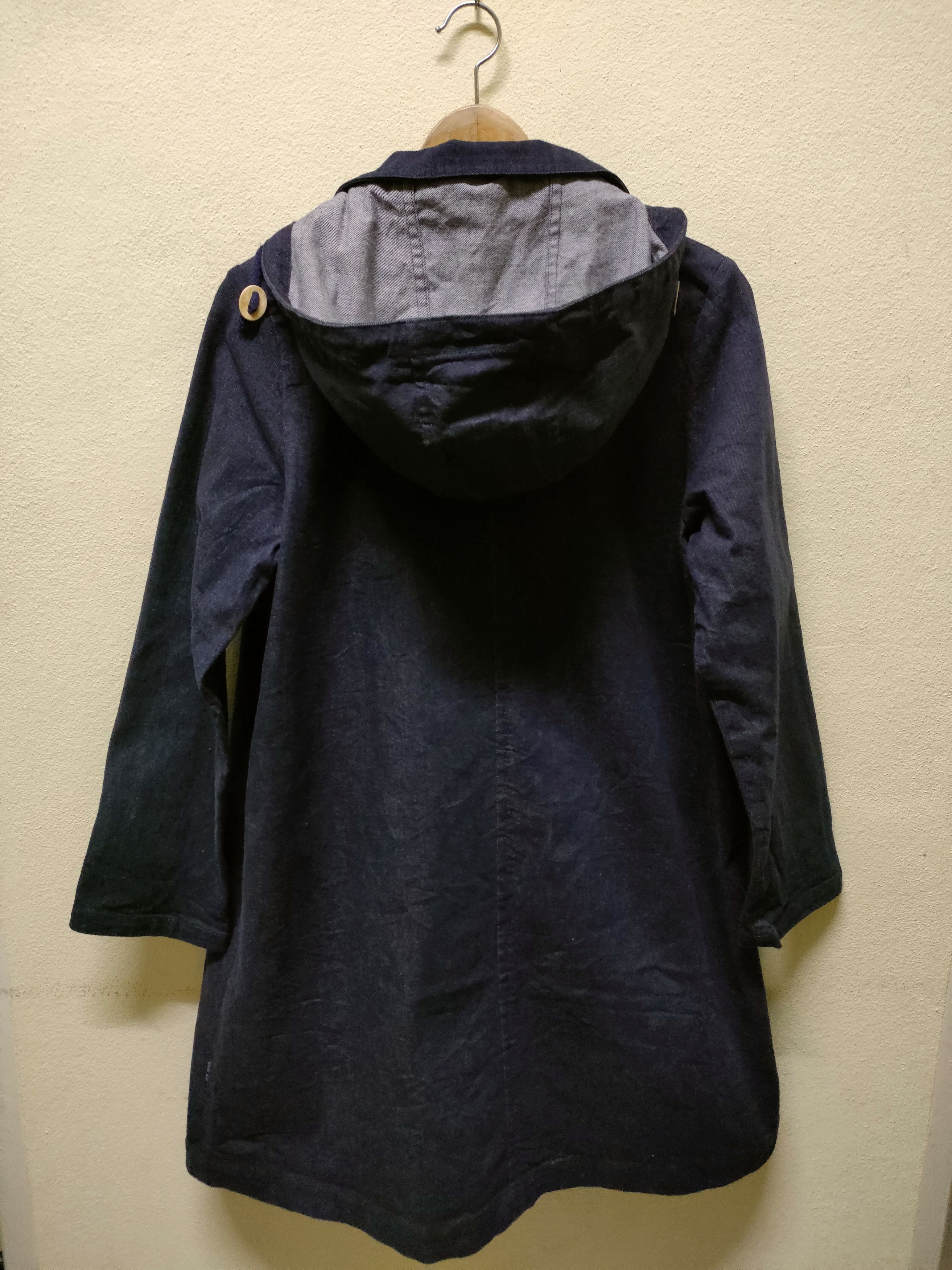 Indigo × Japanese Brand Non no Denim Long Jacket Size US M / EU 48-50 / 2 - 6 Thumbnail