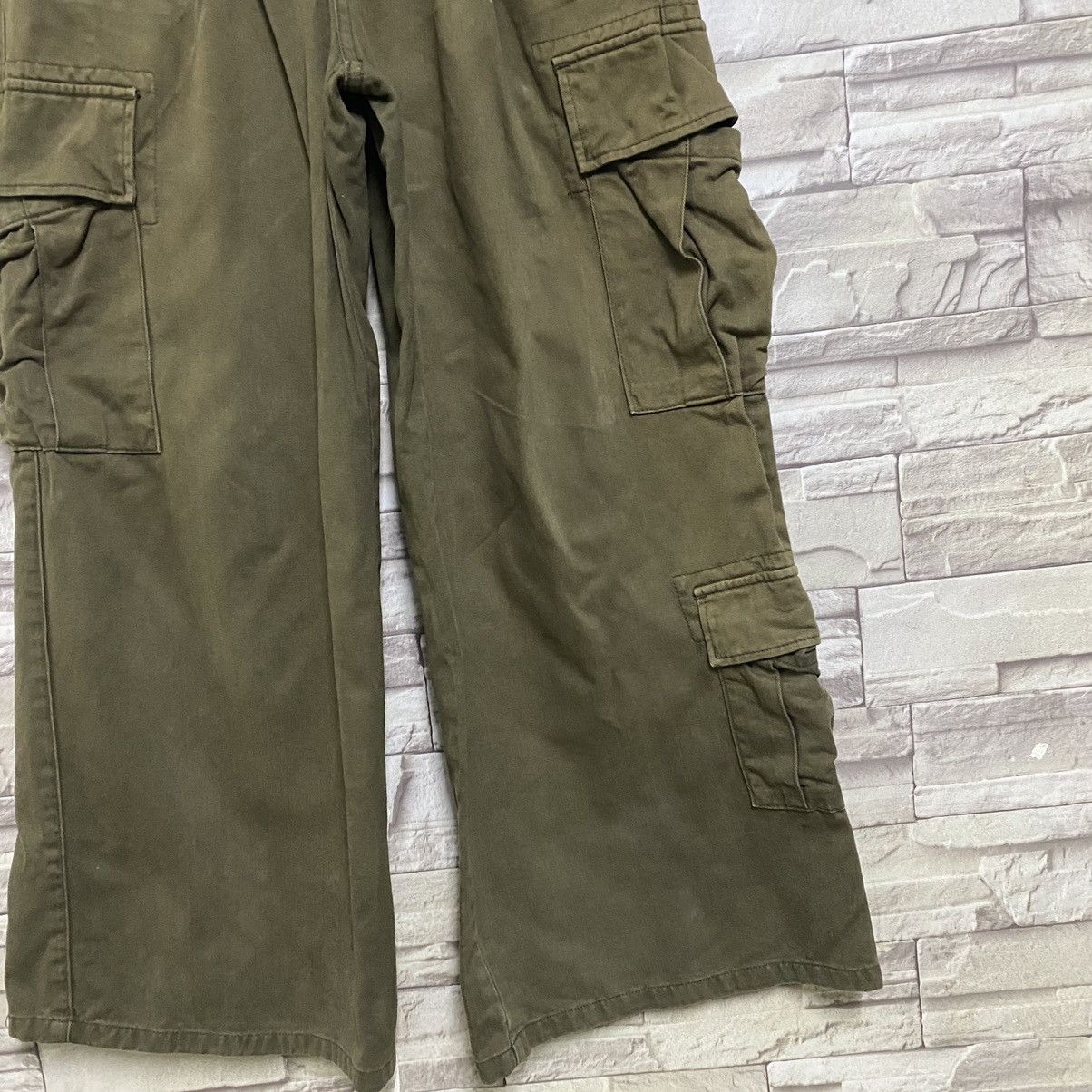 Avirex Avirex Belle Cargo Baggy Flare Pants Size 26" / US 2 / IT 38 - 5 Thumbnail