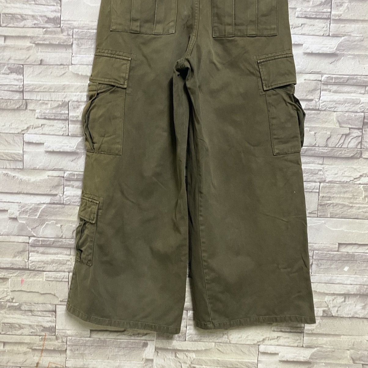 Avirex Avirex Belle Cargo Baggy Flare Pants Size 26" / US 2 / IT 38 - 10 Thumbnail