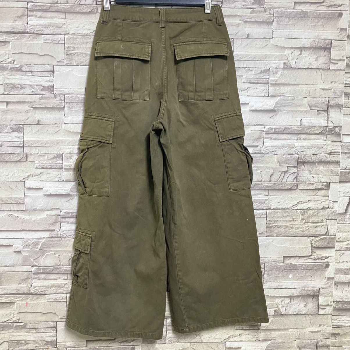 Avirex Avirex Belle Cargo Baggy Flare Pants Size 26" / US 2 / IT 38 - 8 Thumbnail