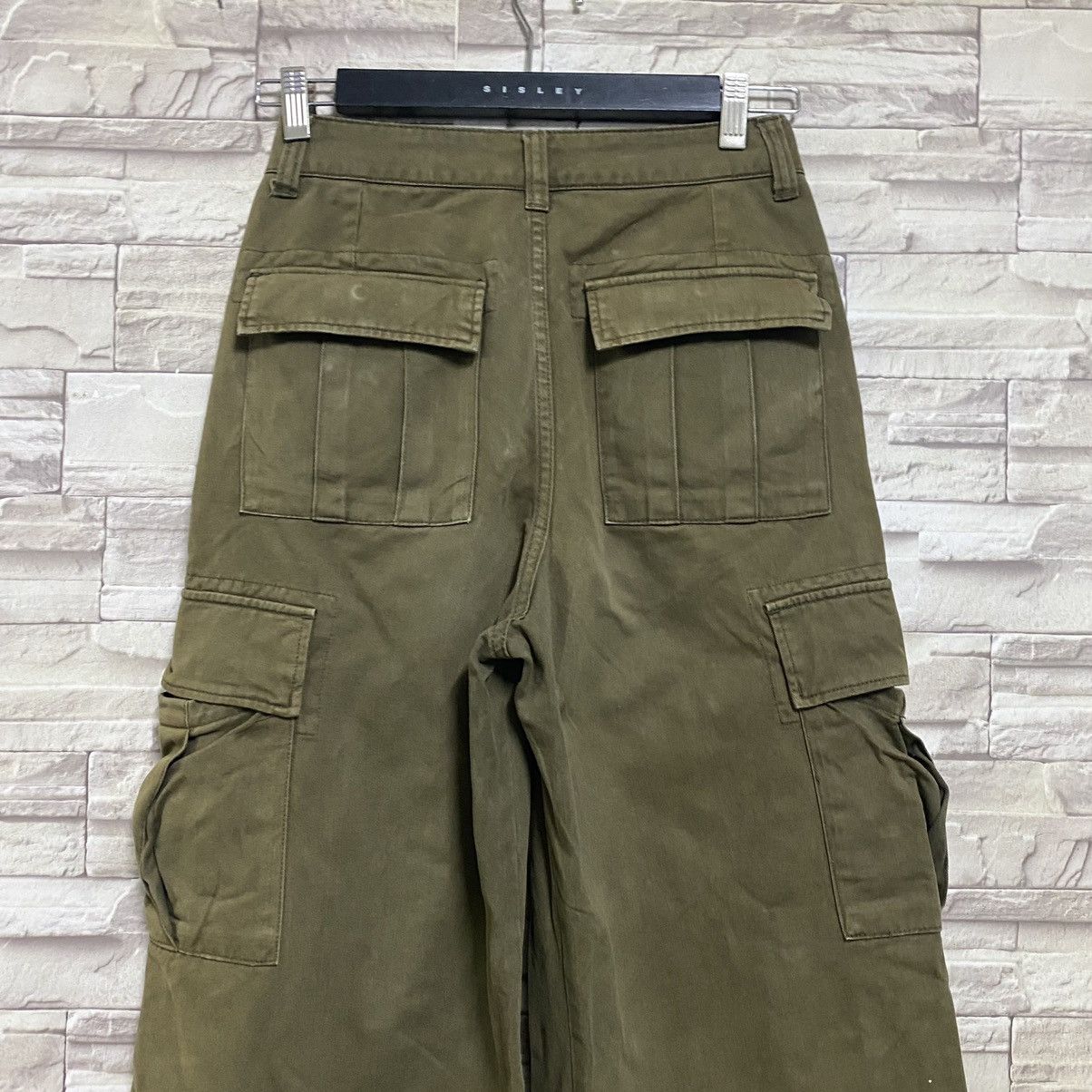Avirex Avirex Belle Cargo Baggy Flare Pants Size 26" / US 2 / IT 38 - 9 Thumbnail