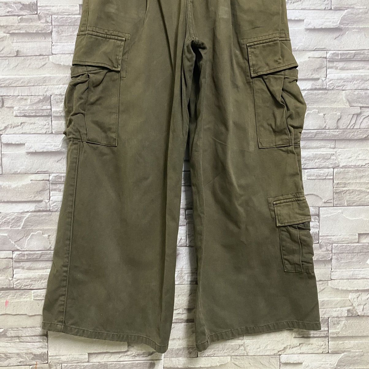 Avirex Avirex Belle Cargo Baggy Flare Pants Size 26" / US 2 / IT 38 - 4 Thumbnail