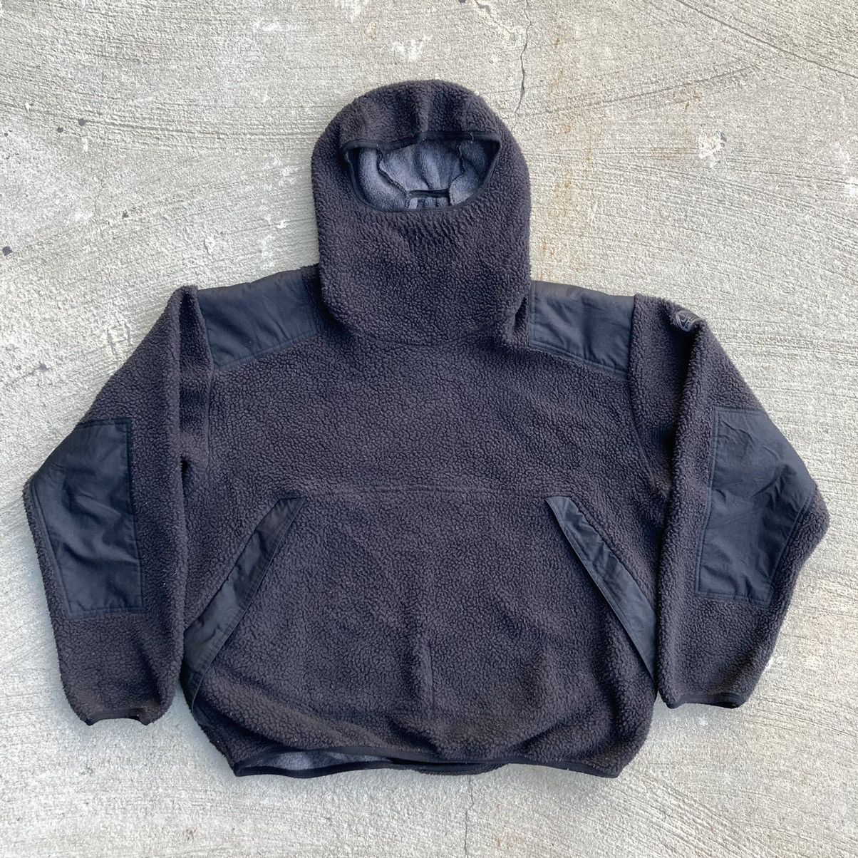 image of Nike Acg Sherpa Balaclava Hoodie Fleece in Black, Men's (Size Large)