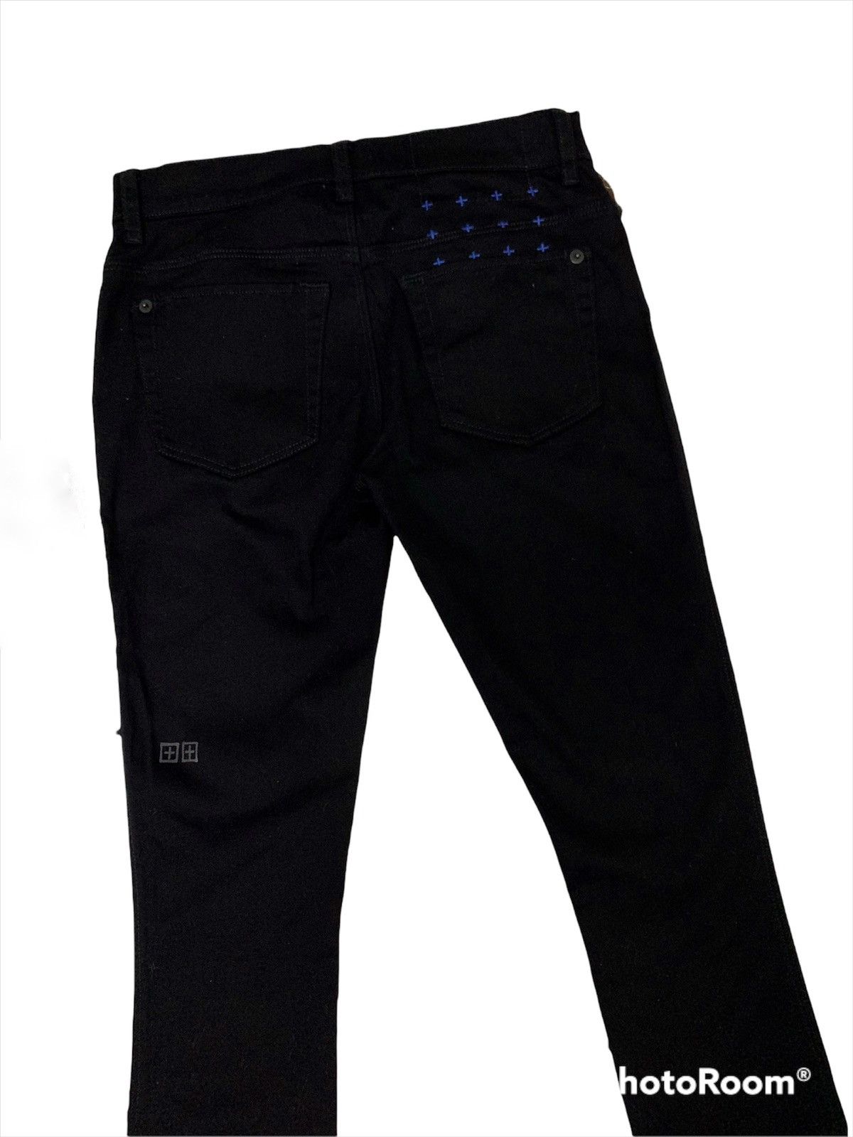 Ksubi Ksubi Super Skinny Black Night Pants Size US 26 / EU 42 - 6 Thumbnail